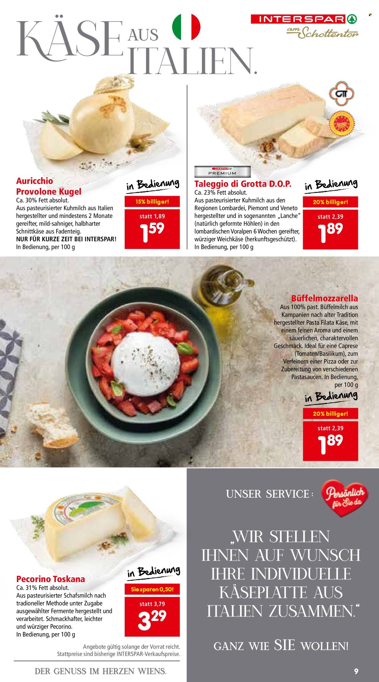 Angebote INTERSPAR - 19.9.2024 - 2.10.2024. Seite 9