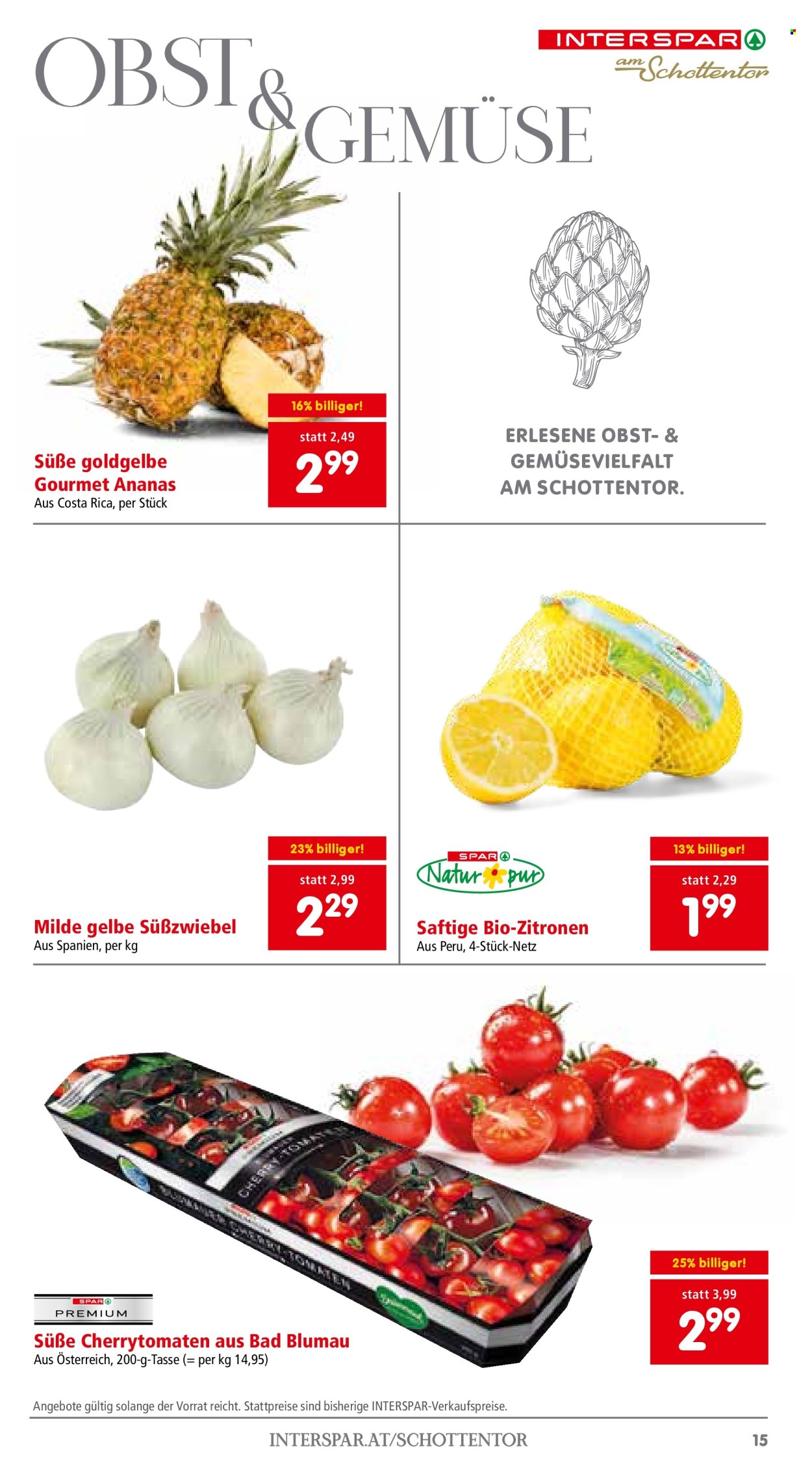 Angebote INTERSPAR - 19.9.2024 - 2.10.2024. Seite 15