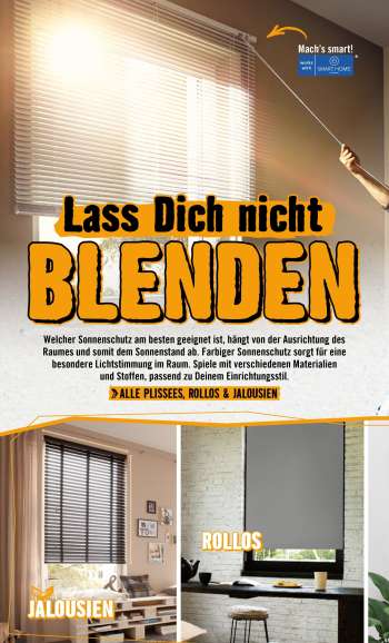 thumbnail - Soluna Alu-Jalousie 90x170 cm mocca mit 20% mehr Lamellen zur besseren Verdunkelung
