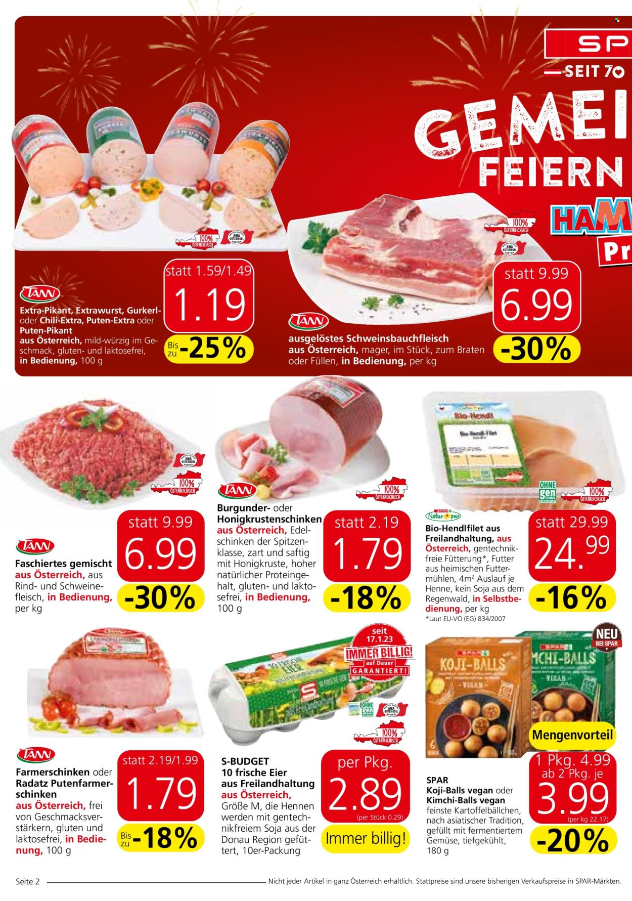 Angebote SPAR - 26.9.2024 - 2.10.2024. Seite 2