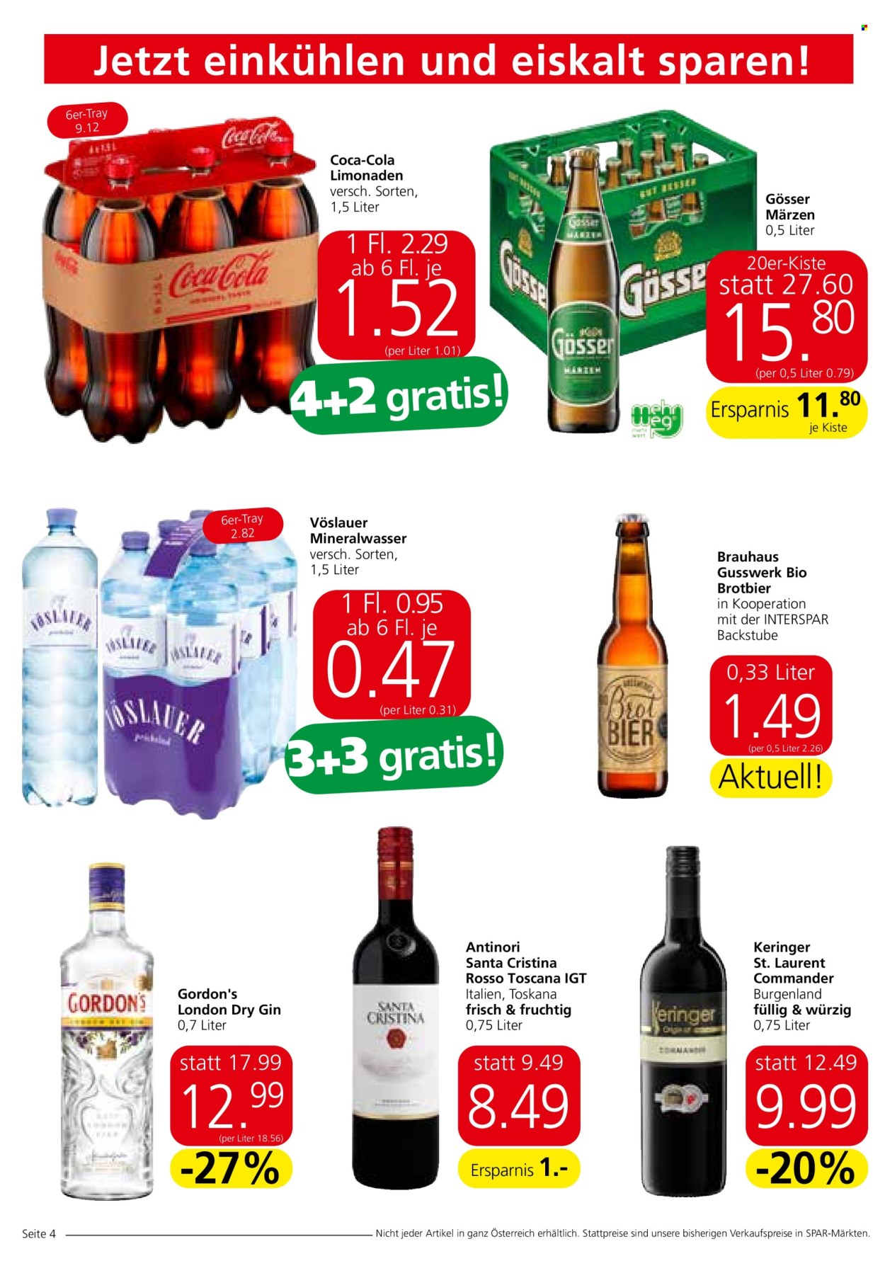 Angebote SPAR - 26.9.2024 - 2.10.2024. Seite 4