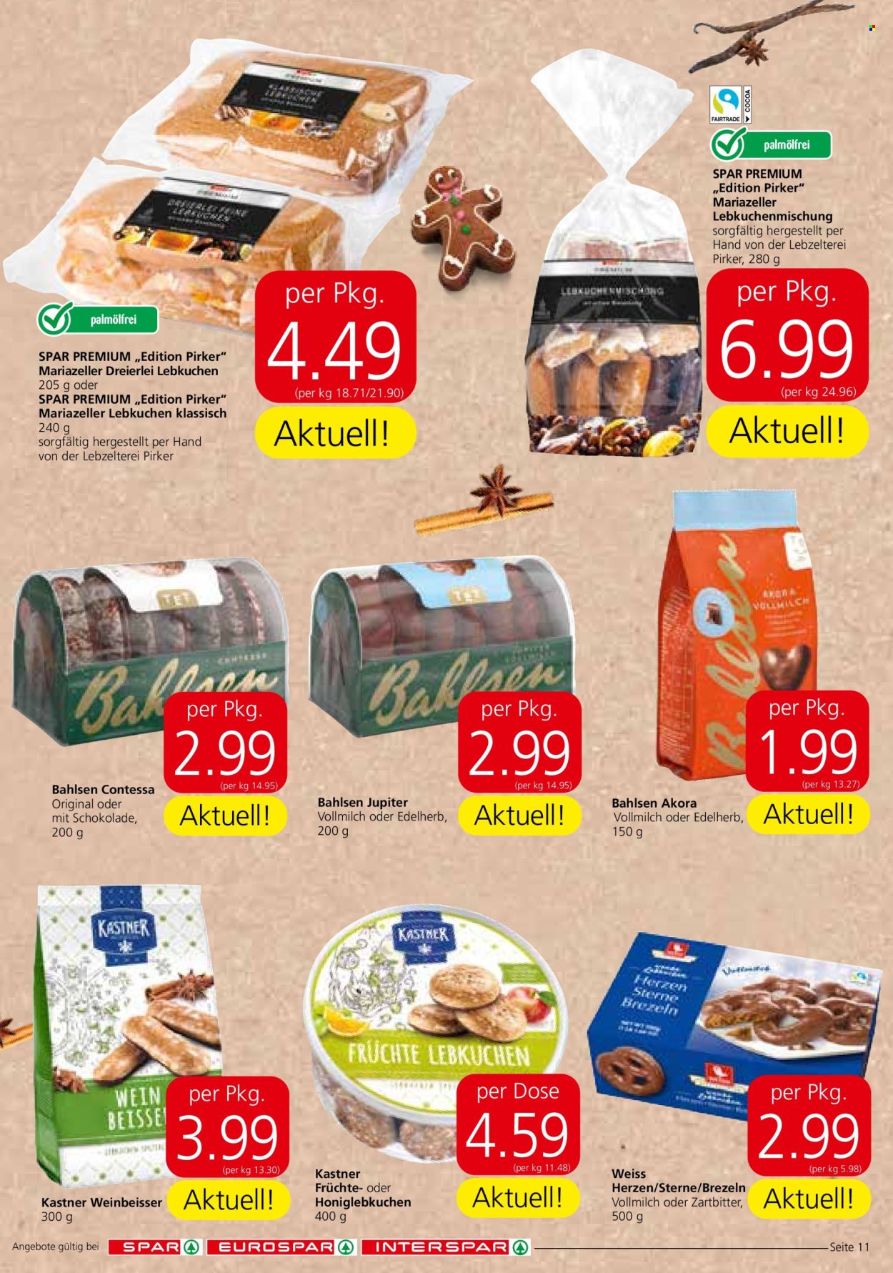 Angebote SPAR - 26.9.2024 - 2.10.2024. Seite 11