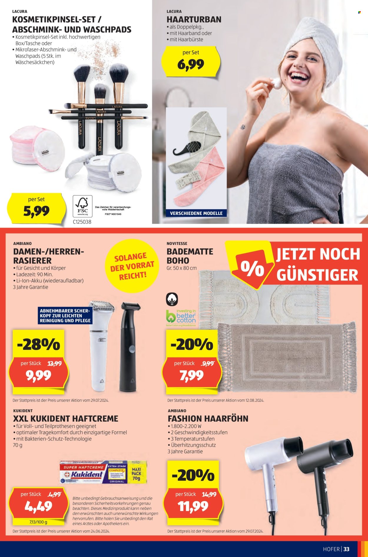 Angebote Hofer - 27.9.2024 - 3.10.2024. Seite 37