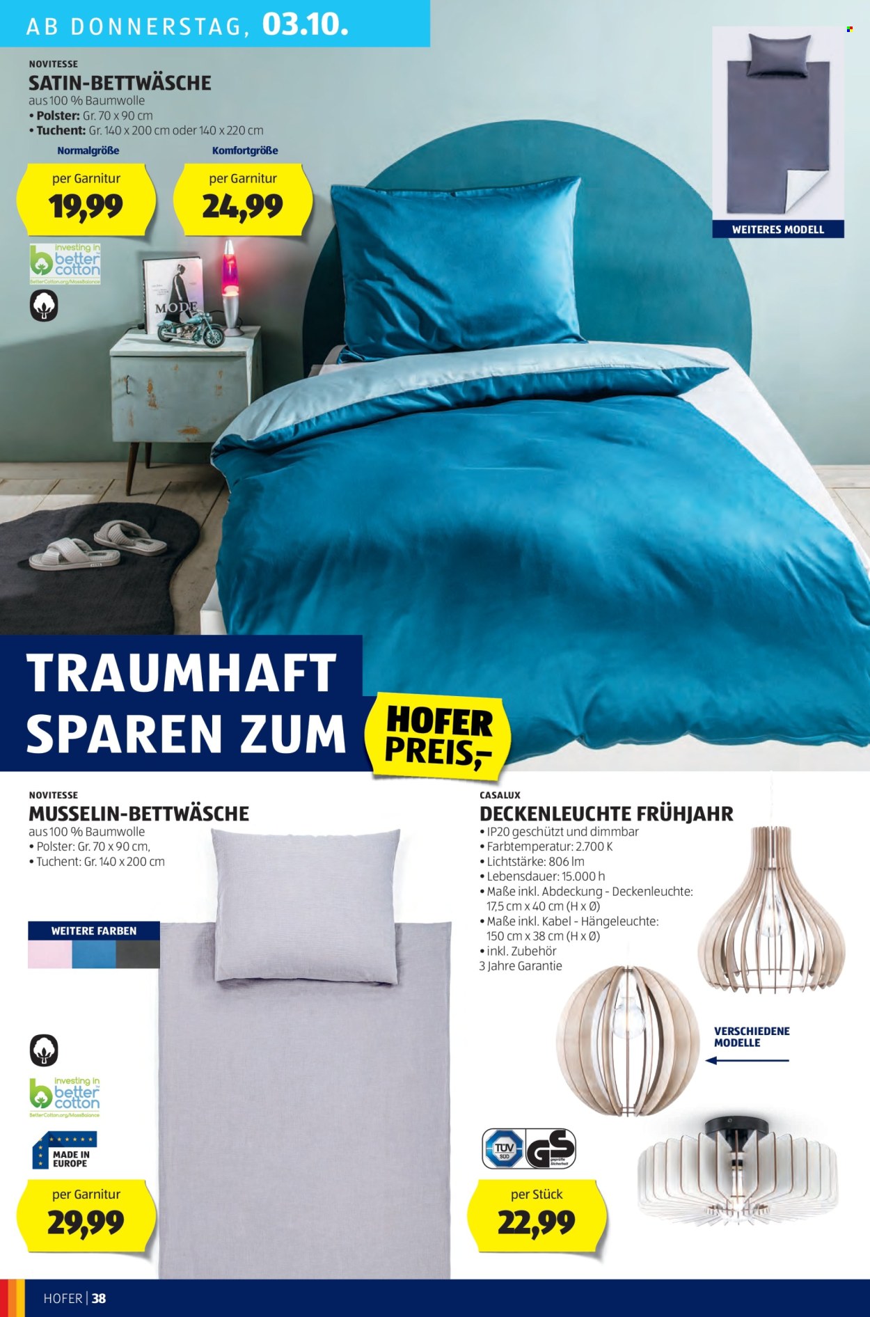 Angebote Hofer - 27.9.2024 - 3.10.2024. Seite 42