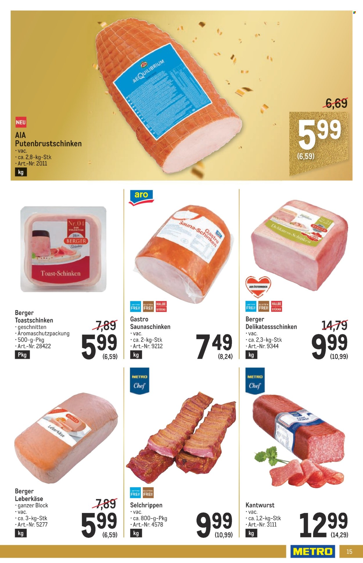 Angebote Metro - 3.10.2024 - 16.10.2024. Seite 15