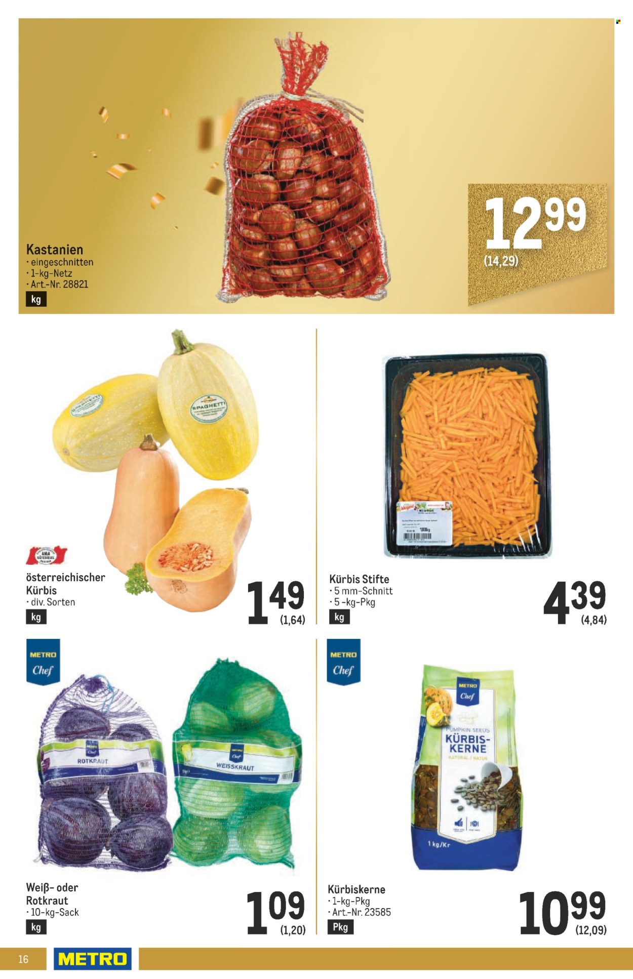 Angebote Metro - 3.10.2024 - 16.10.2024. Seite 16