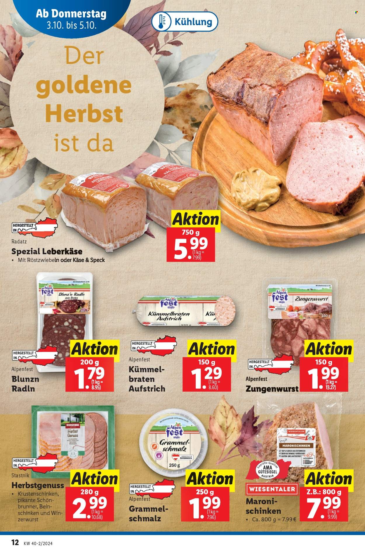 Angebote Lidl - 3.10.2024 - 9.10.2024. Seite 12