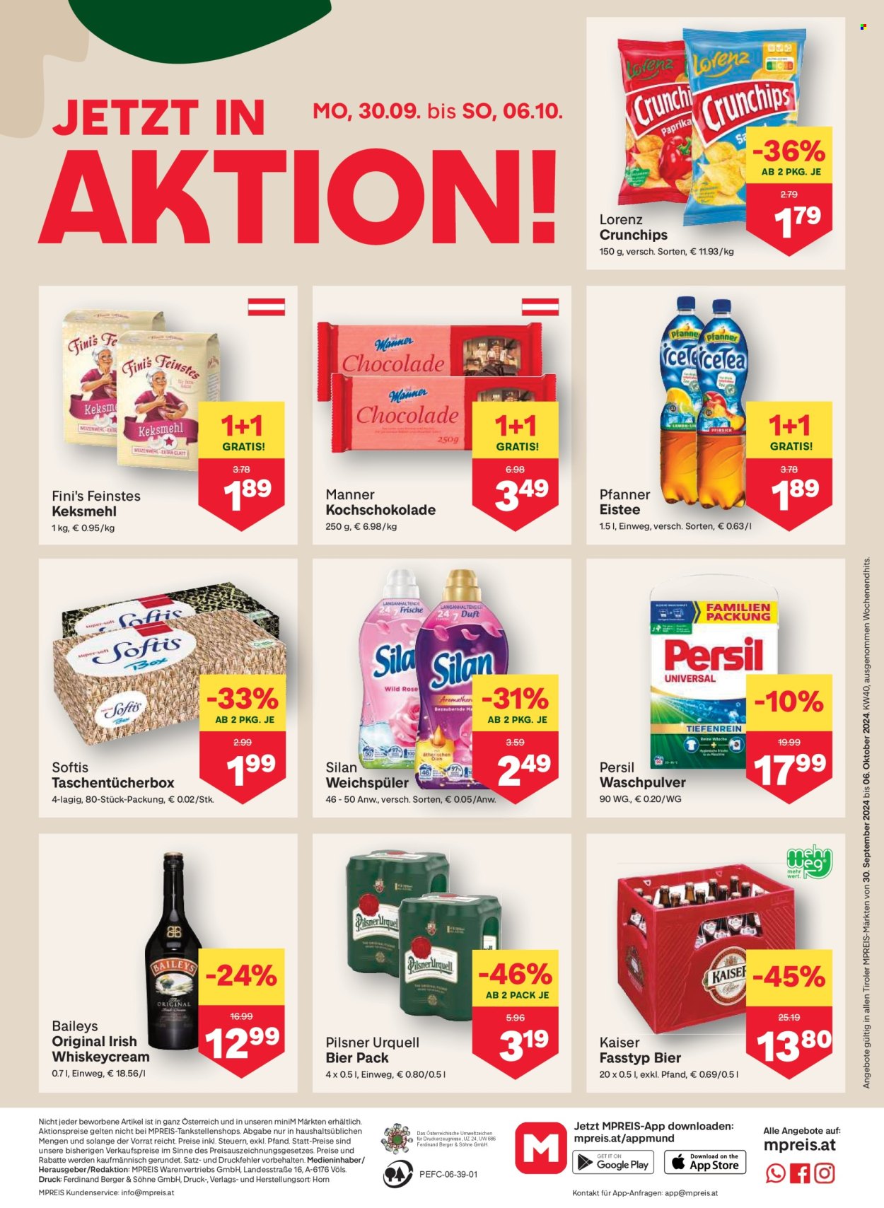 Angebote MPREIS - 30.9.2024 - 6.10.2024. Seite 8