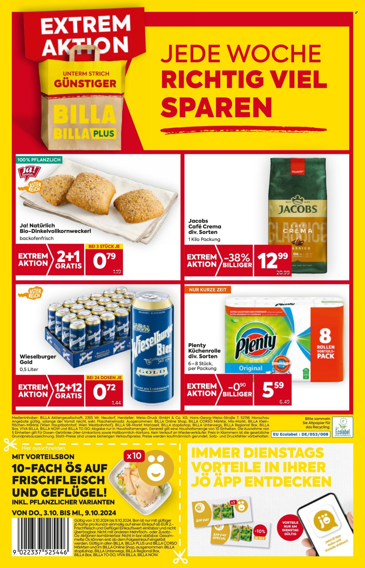 Angebote Billa - 3.10.2024 - 9.10.2024. Seite 20