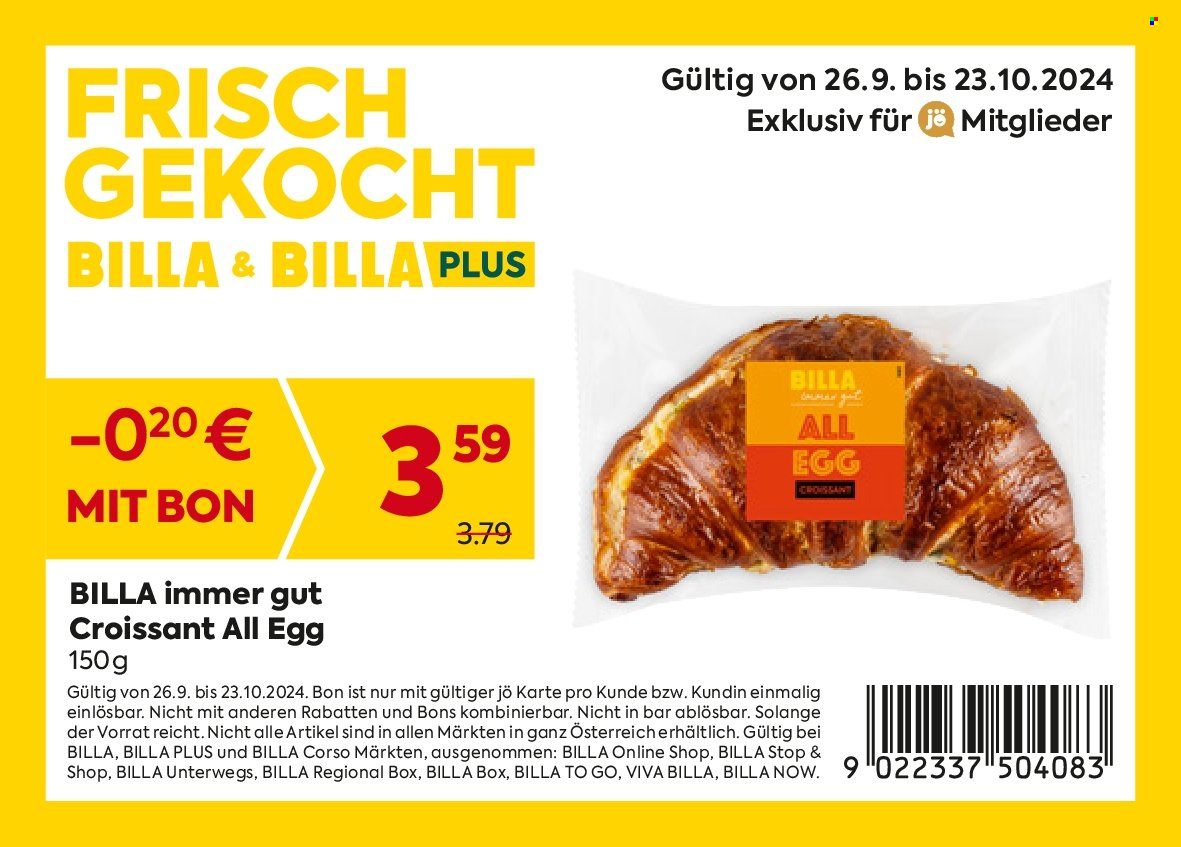 Angebote Billa - 29.9.2024 - 23.10.2024. Seite 2