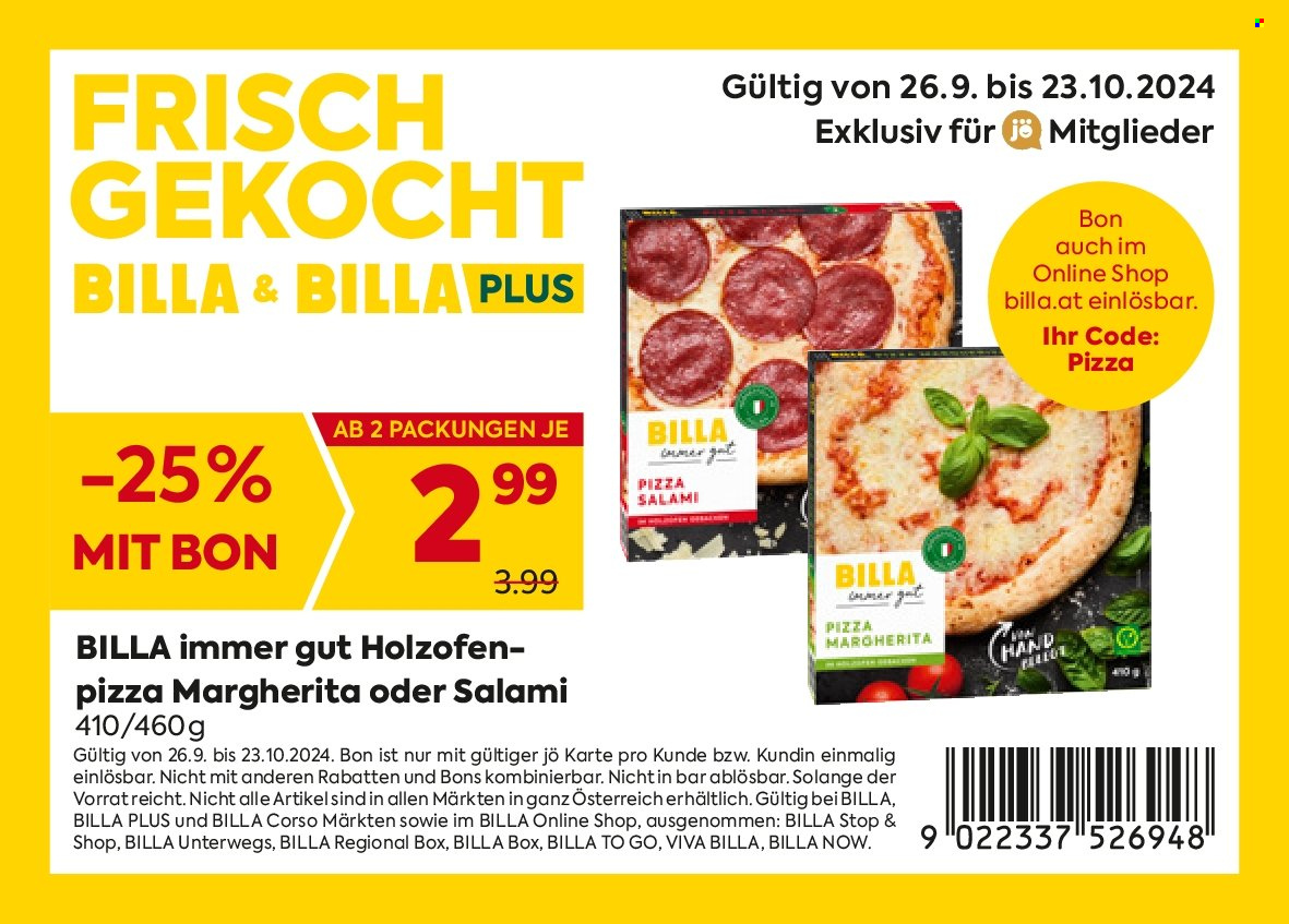 Angebote Billa - 29.9.2024 - 23.10.2024. Seite 3