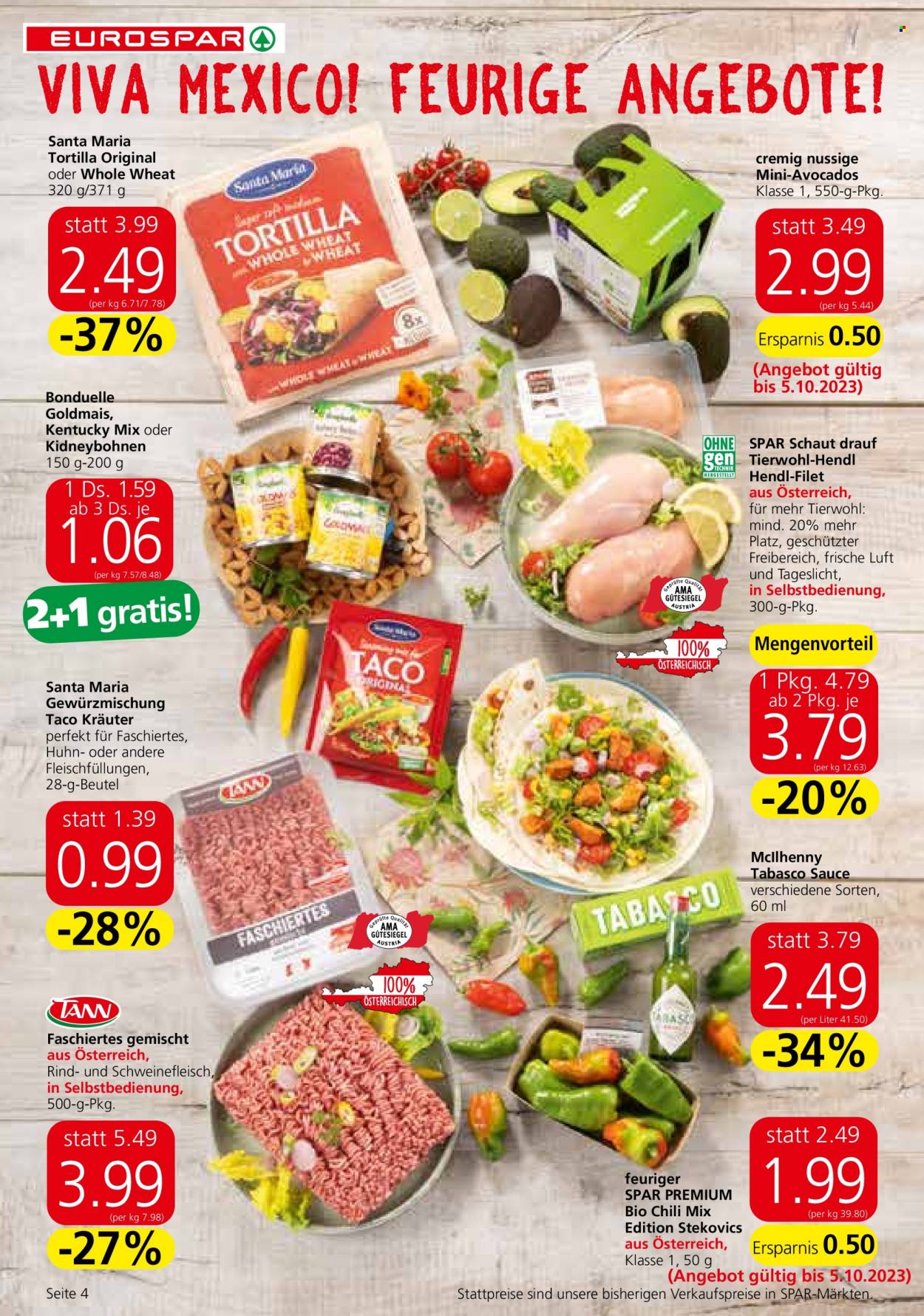 Angebote EUROSPAR - 3.10.2024 - 16.10.2024. Seite 4