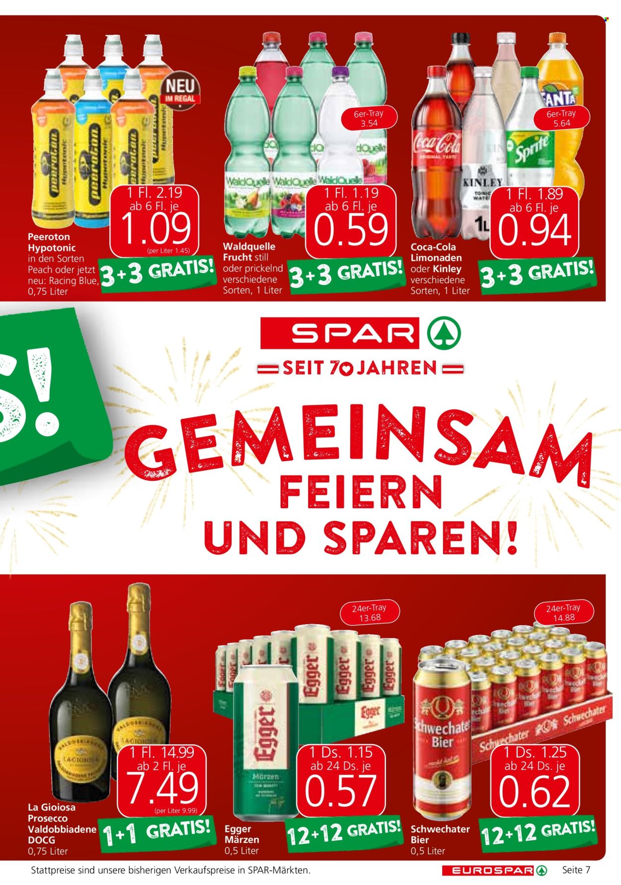 Angebote EUROSPAR - 3.10.2024 - 16.10.2024. Seite 7