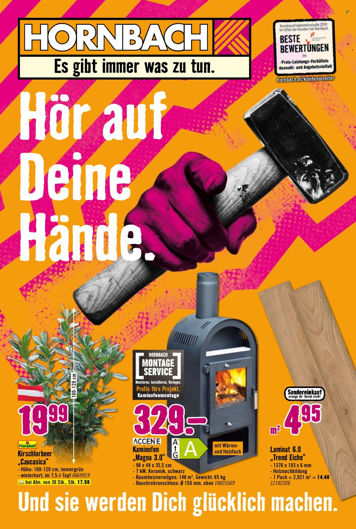 Angebote Hornbach - 2.10.2024 - 16.10.2024. Seite 1