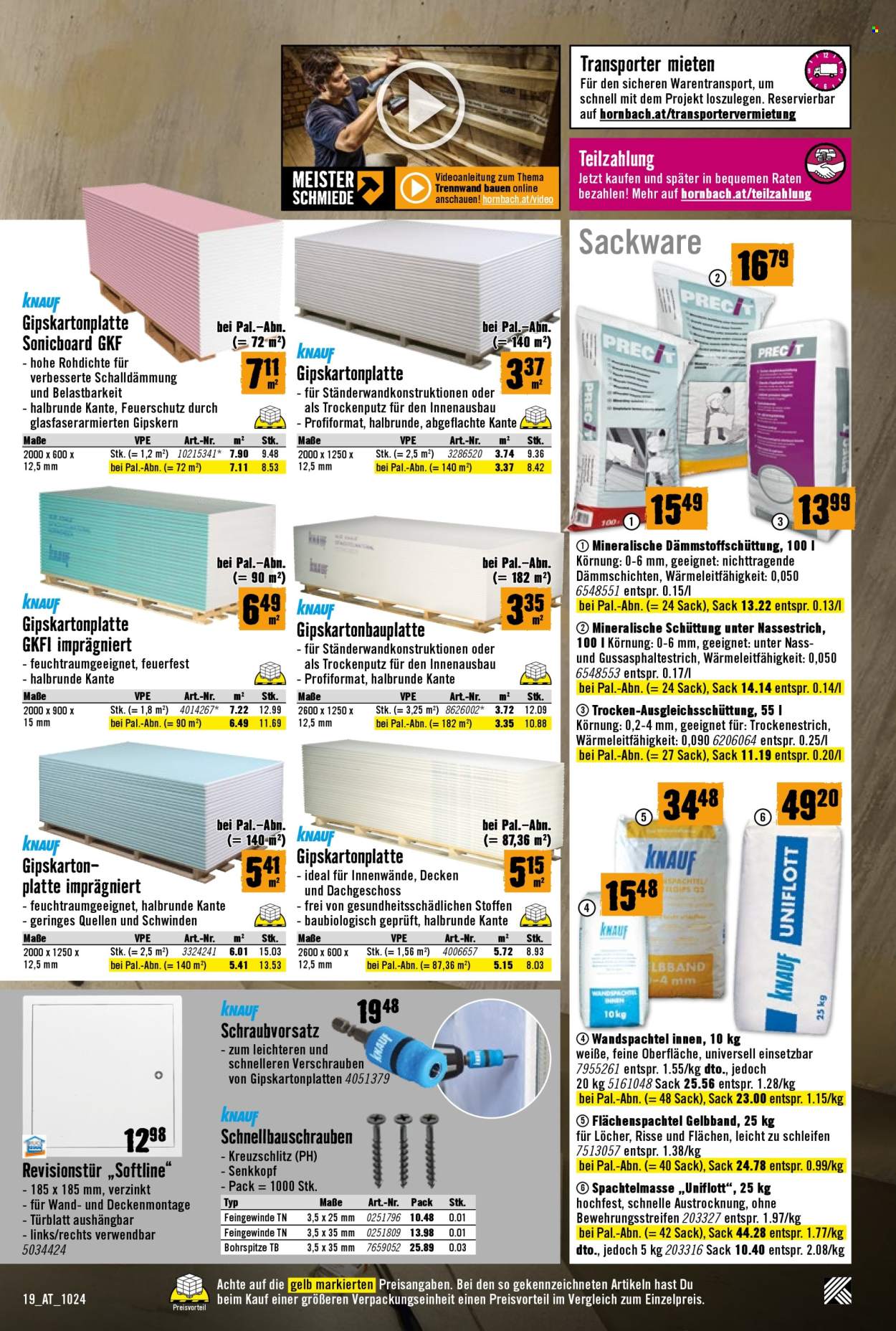Angebote Hornbach - 2.10.2024 - 16.10.2024. Seite 19