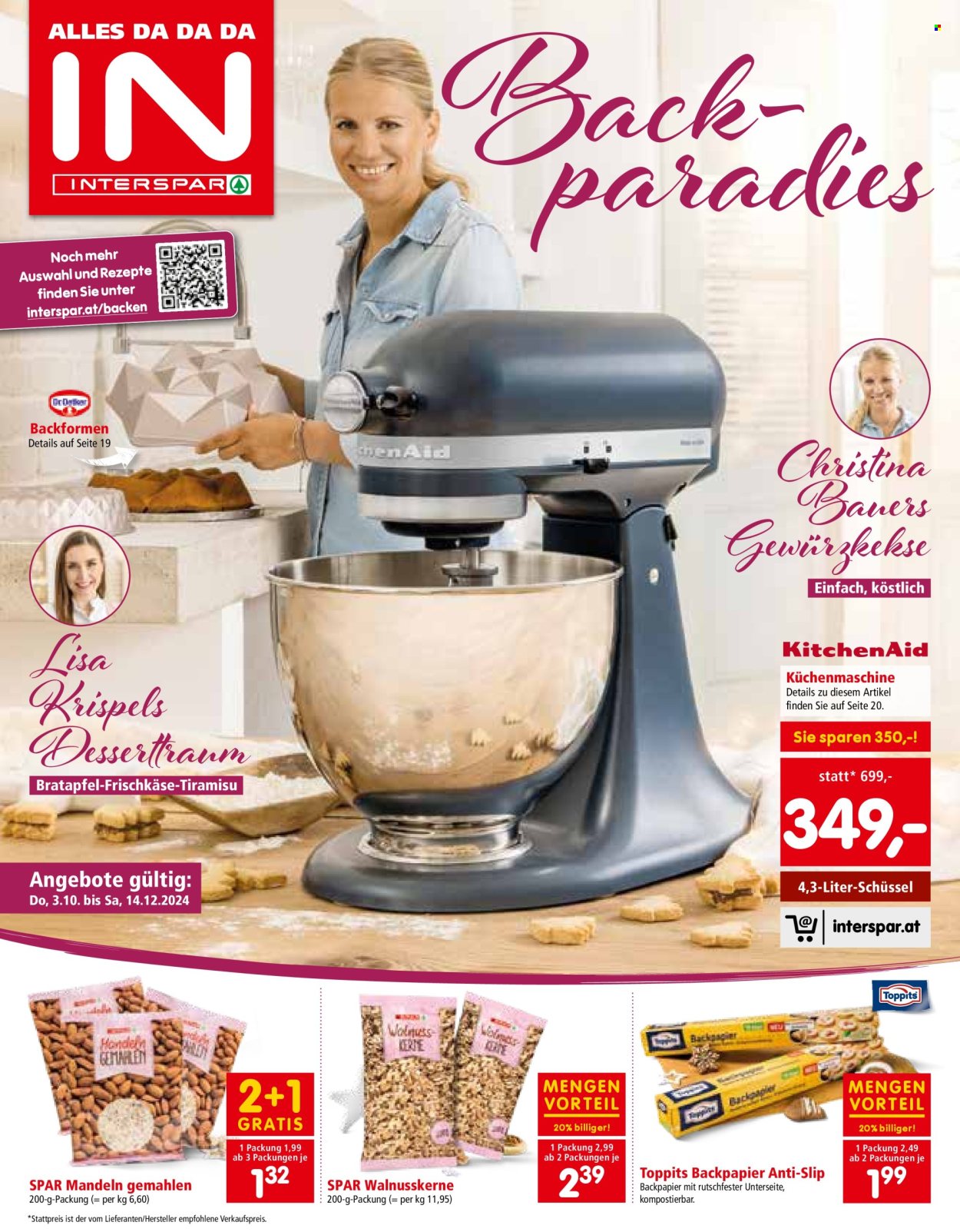 Angebote INTERSPAR - 3.10.2024 - 14.12.2024. Seite 1