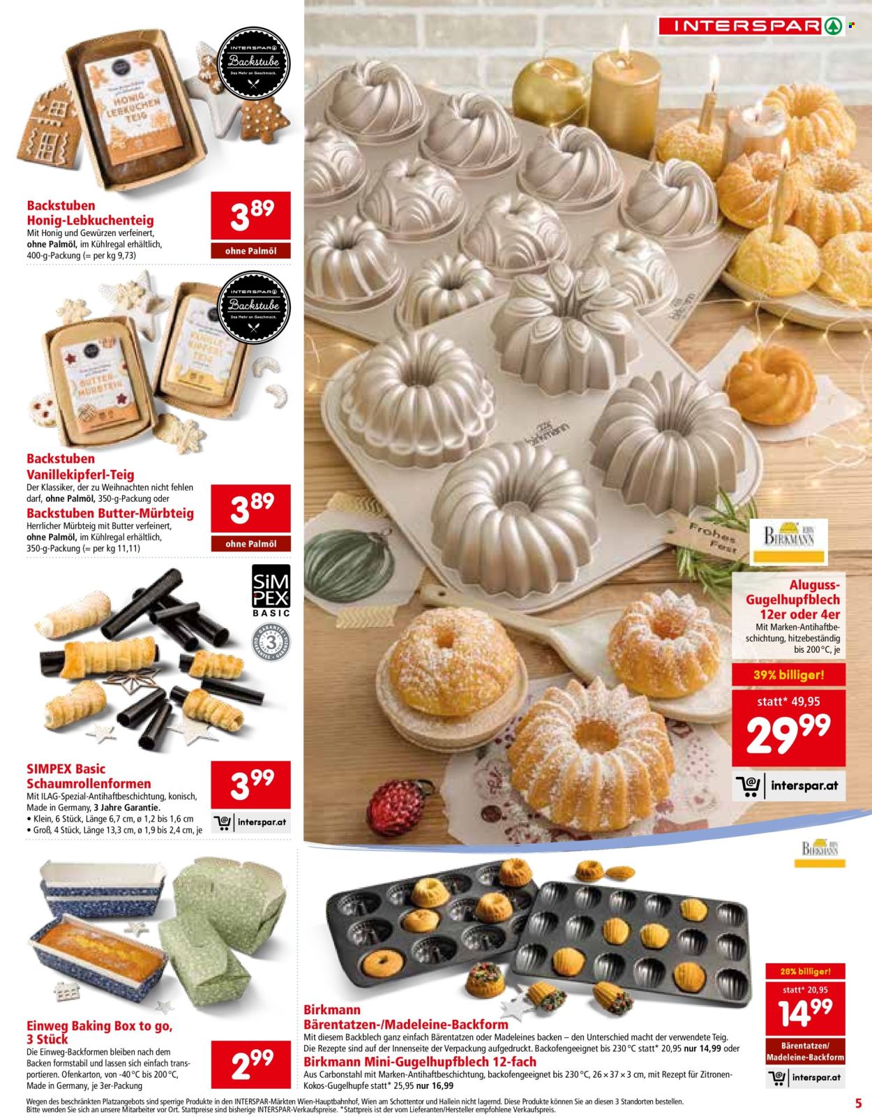Angebote INTERSPAR - 3.10.2024 - 14.12.2024. Seite 5