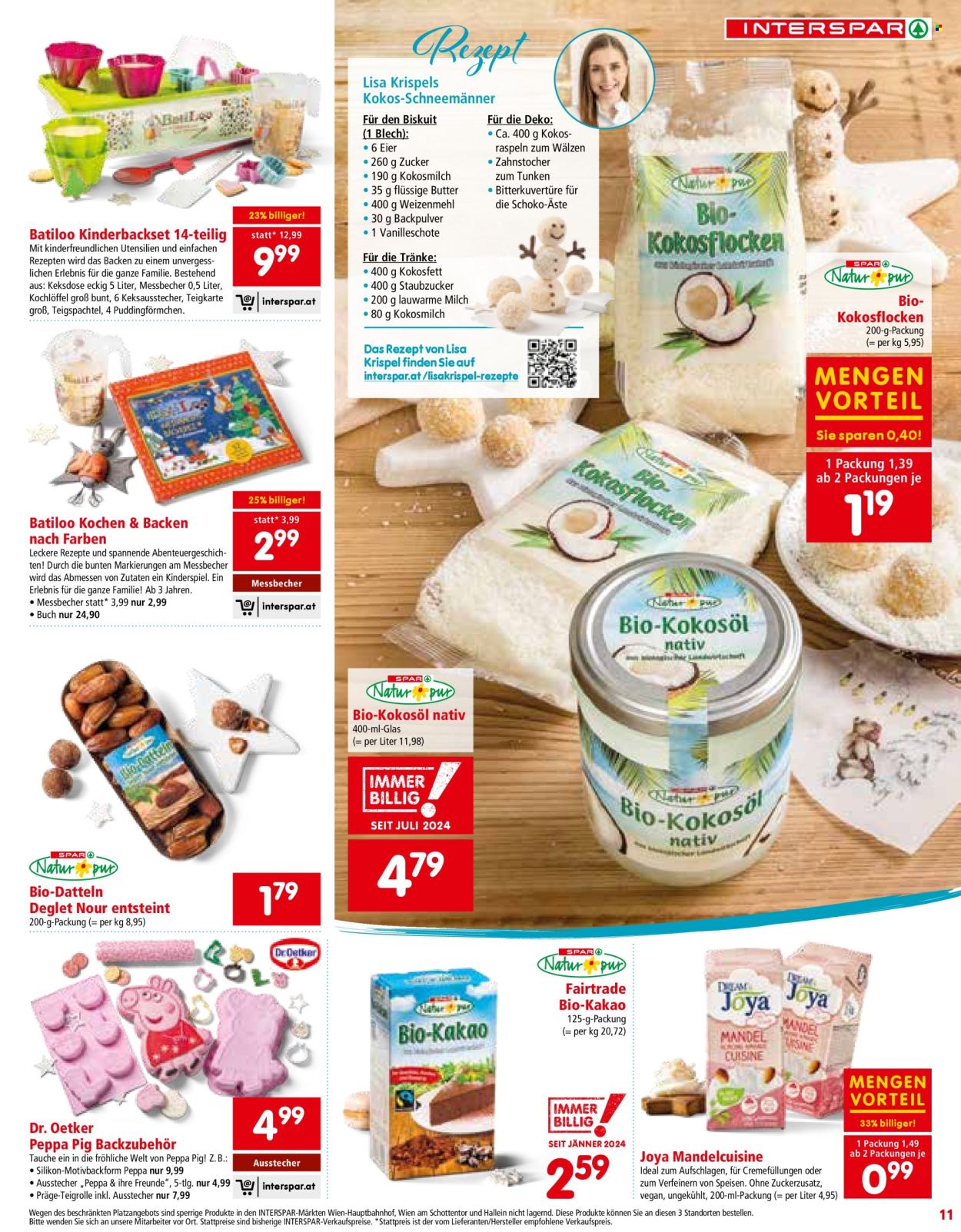 Angebote INTERSPAR - 3.10.2024 - 14.12.2024. Seite 11