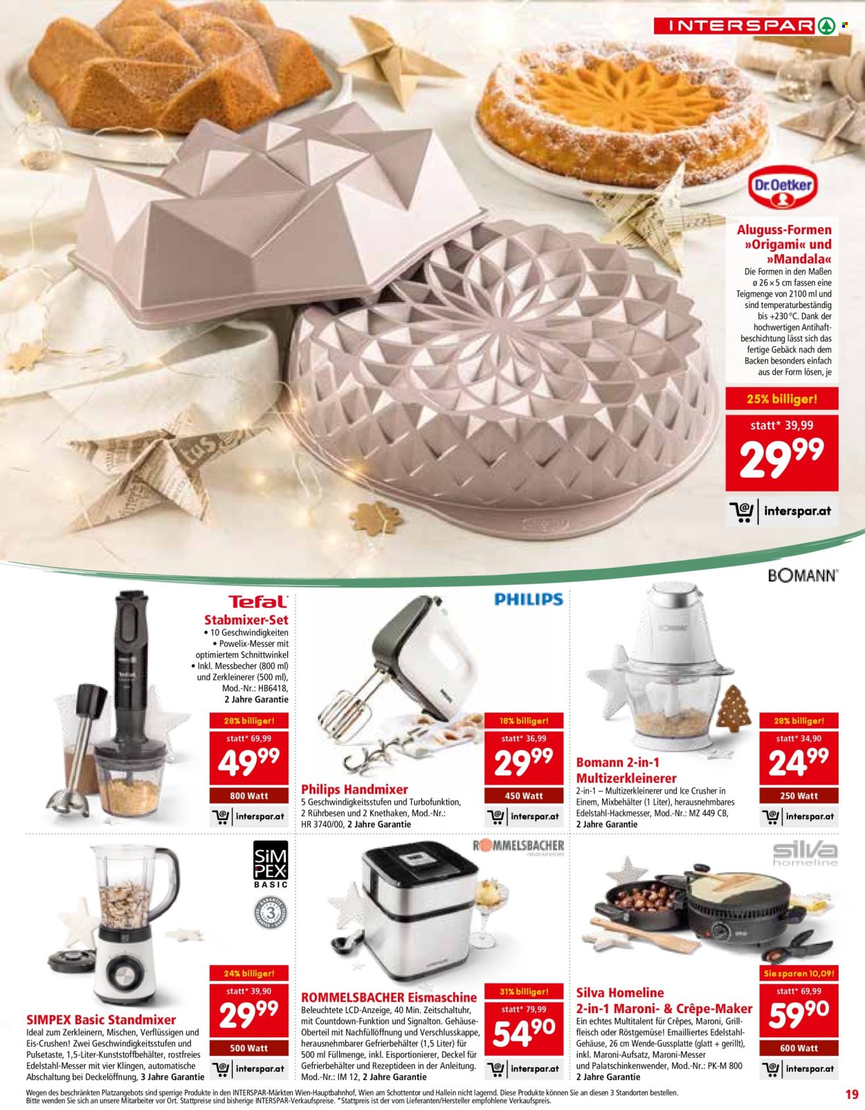 Angebote INTERSPAR - 3.10.2024 - 14.12.2024. Seite 19