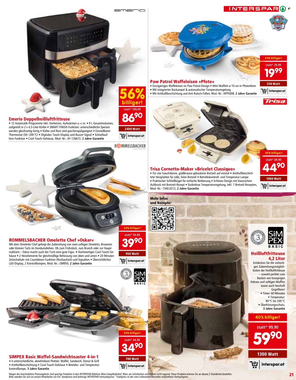 Angebote INTERSPAR - 3.10.2024 - 14.12.2024. Seite 21