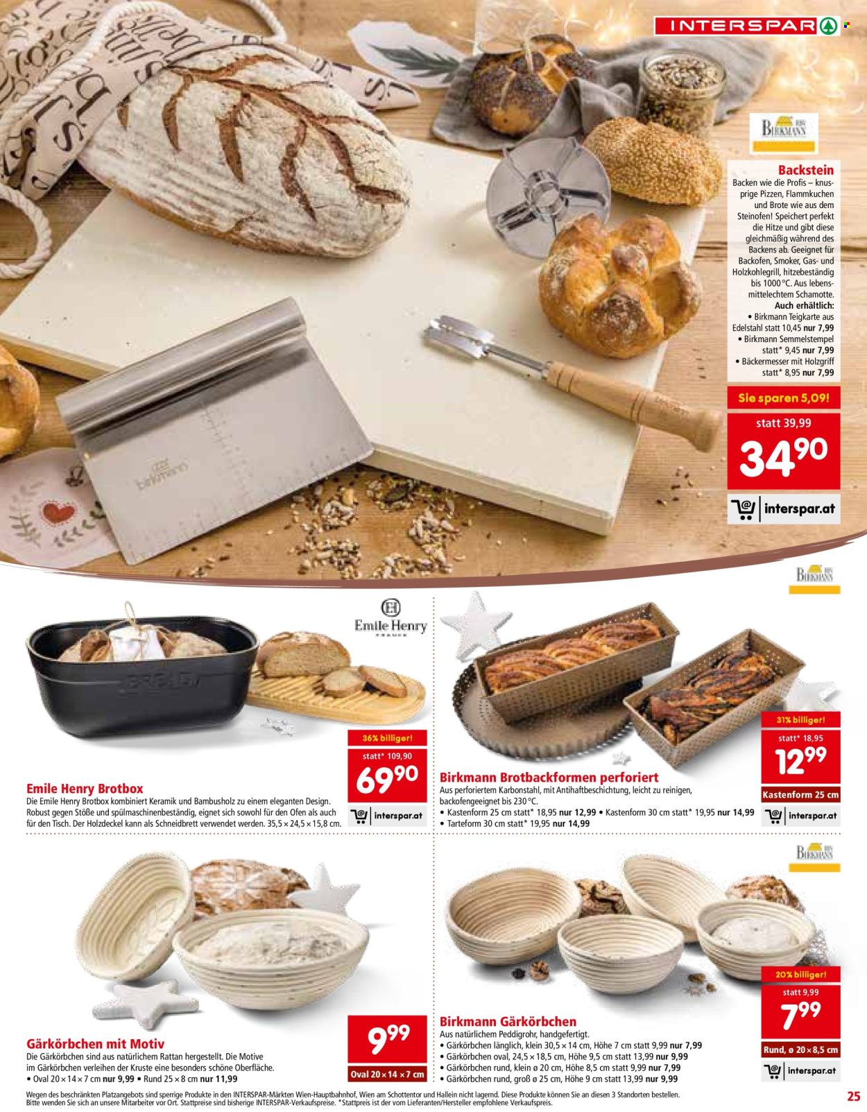 Angebote INTERSPAR - 3.10.2024 - 14.12.2024. Seite 25