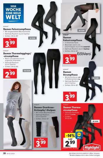 thumbnail - Damen Thermostrumpfhose