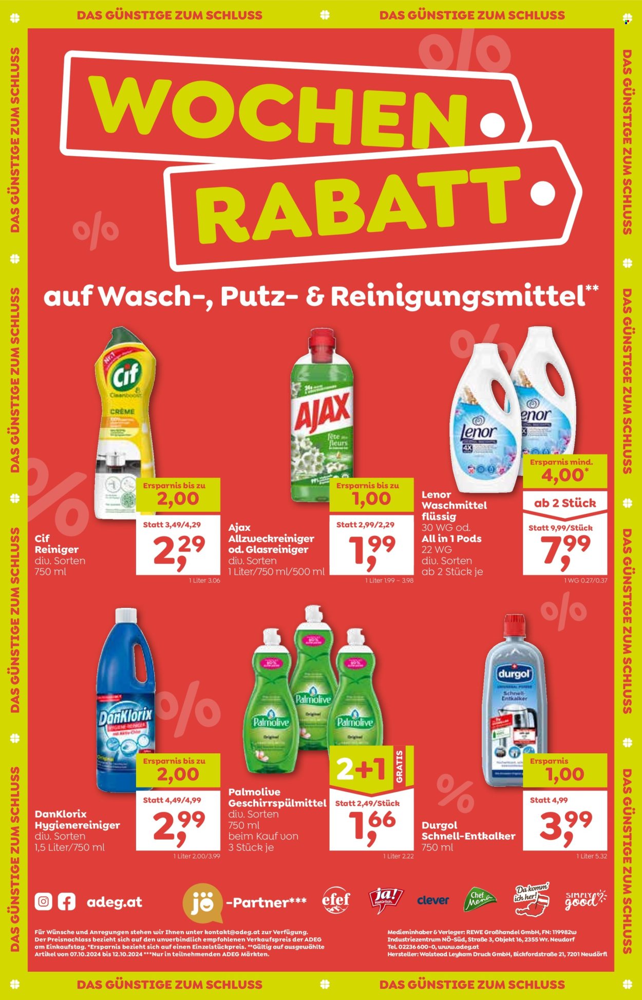 Angebote ADEG - 7.10.2024 - 12.10.2024. Seite 12