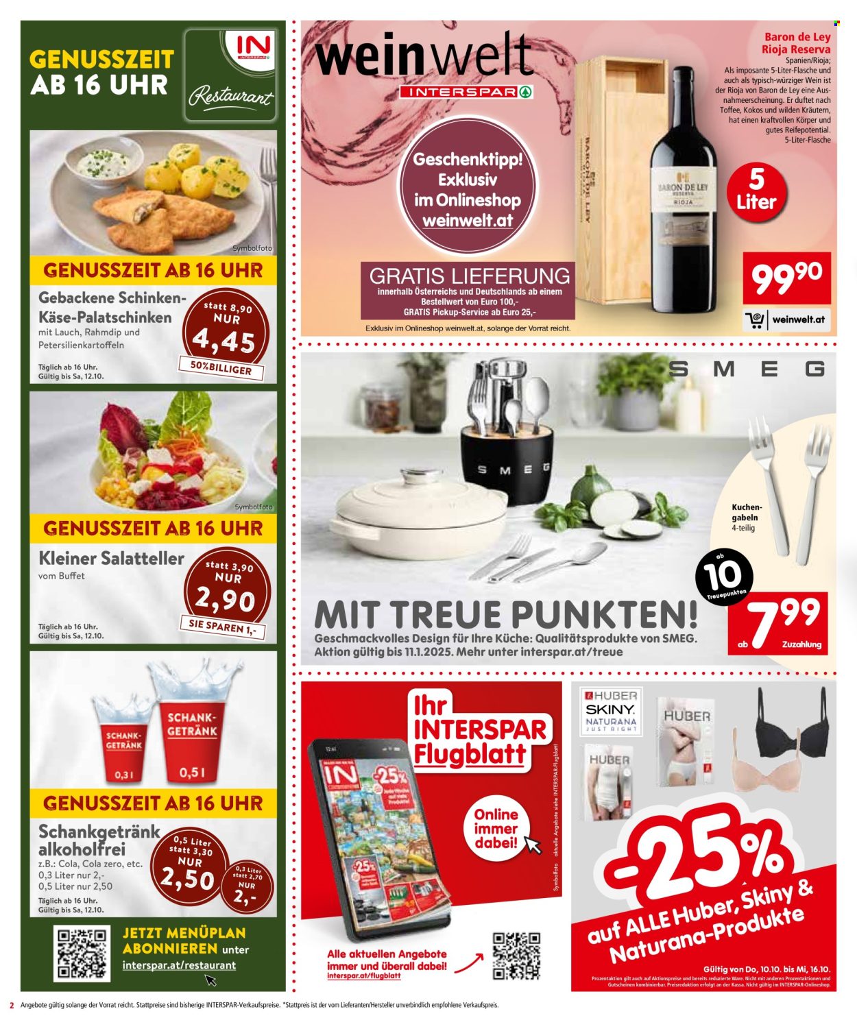 Angebote INTERSPAR - 10.10.2024 - 16.10.2024. Seite 2