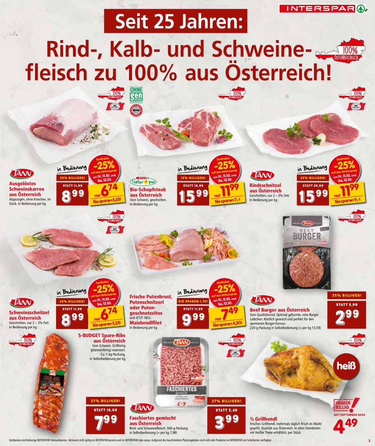 Angebote INTERSPAR - 10.10.2024 - 16.10.2024. Seite 3