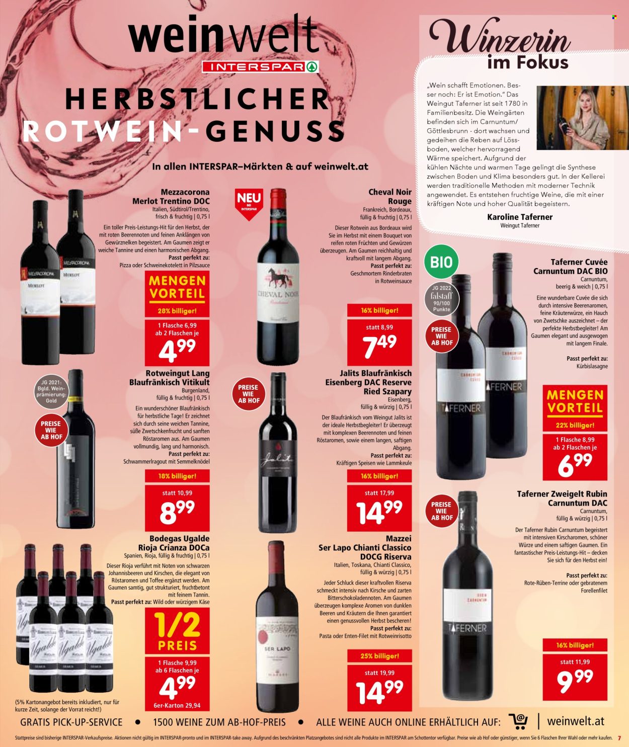 Angebote INTERSPAR - 10.10.2024 - 16.10.2024. Seite 7