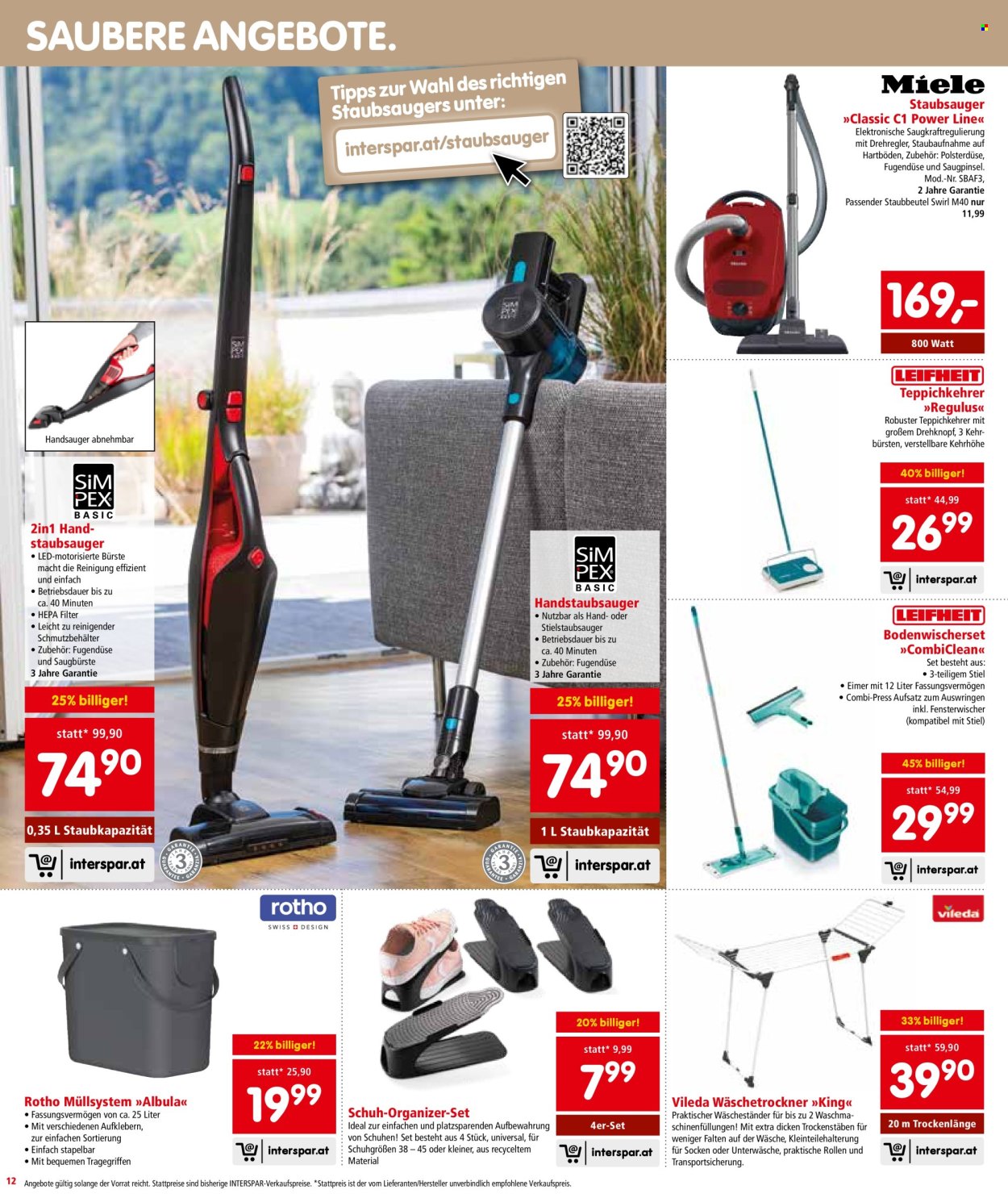 Angebote INTERSPAR - 10.10.2024 - 16.10.2024. Seite 12
