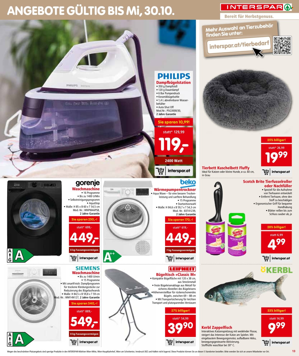 Angebote INTERSPAR - 10.10.2024 - 16.10.2024. Seite 13