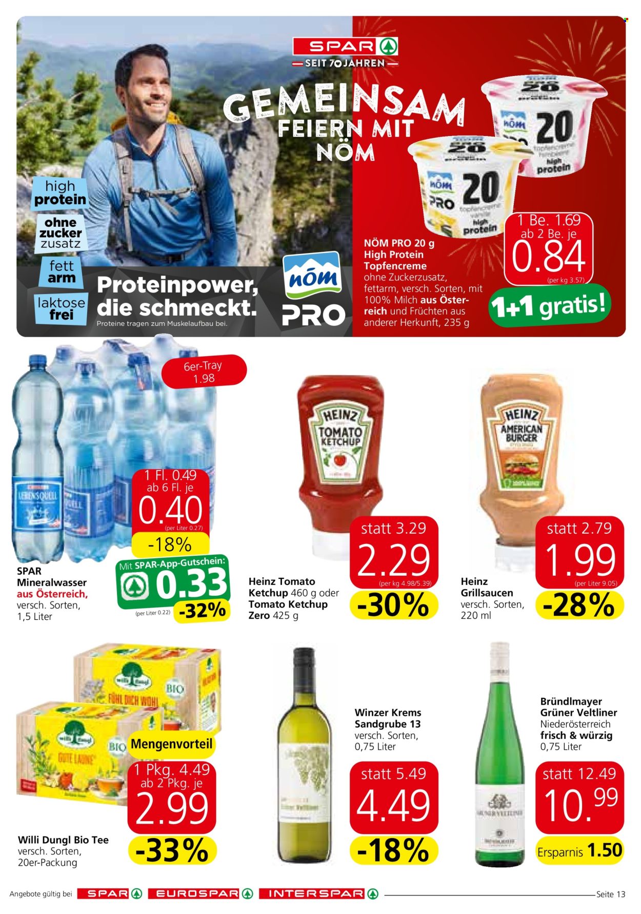 Angebote SPAR - 10.10.2024 - 16.10.2024. Seite 13