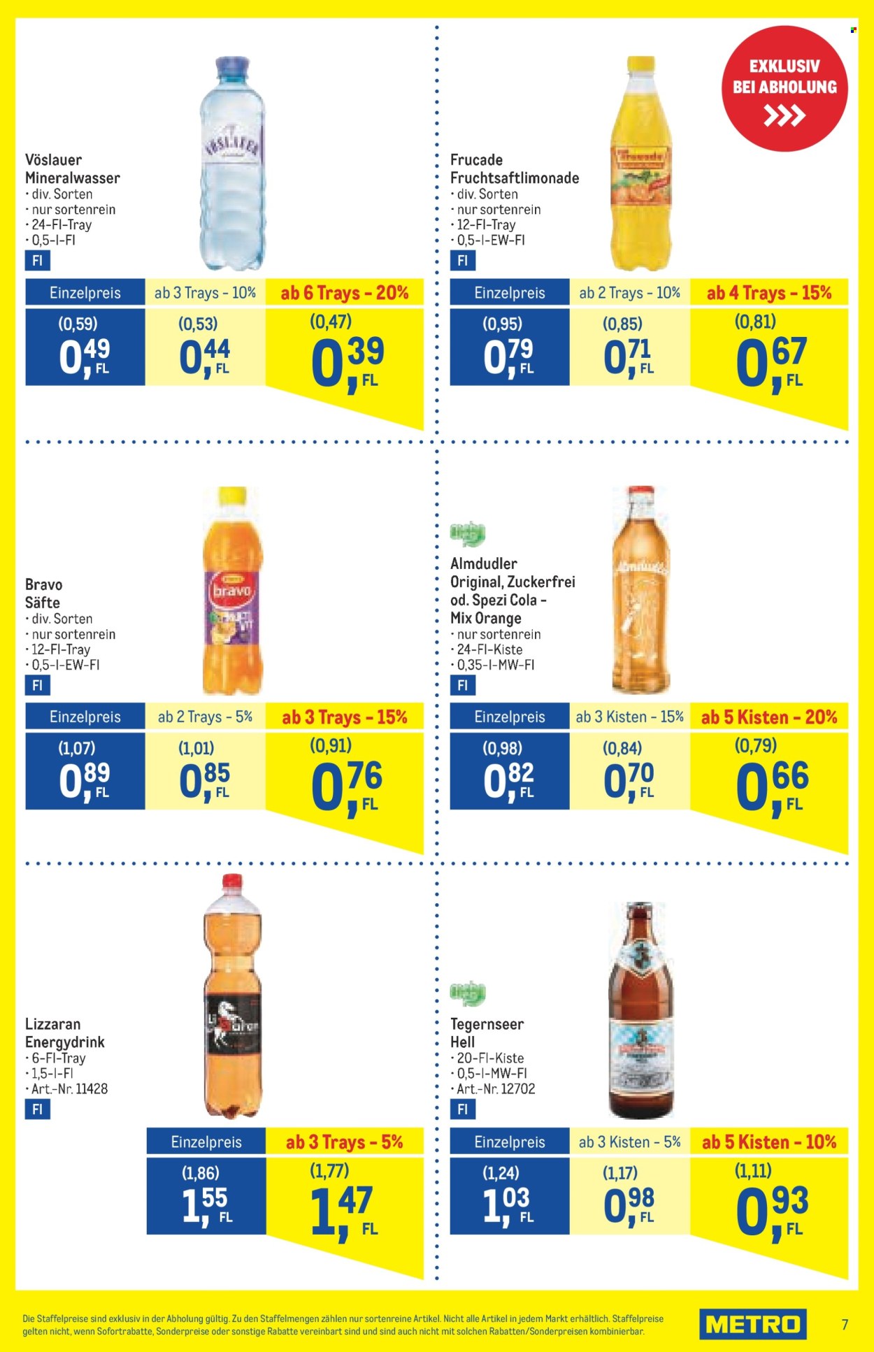 Angebote Metro - 17.10.2024 - 30.10.2024. Seite 7