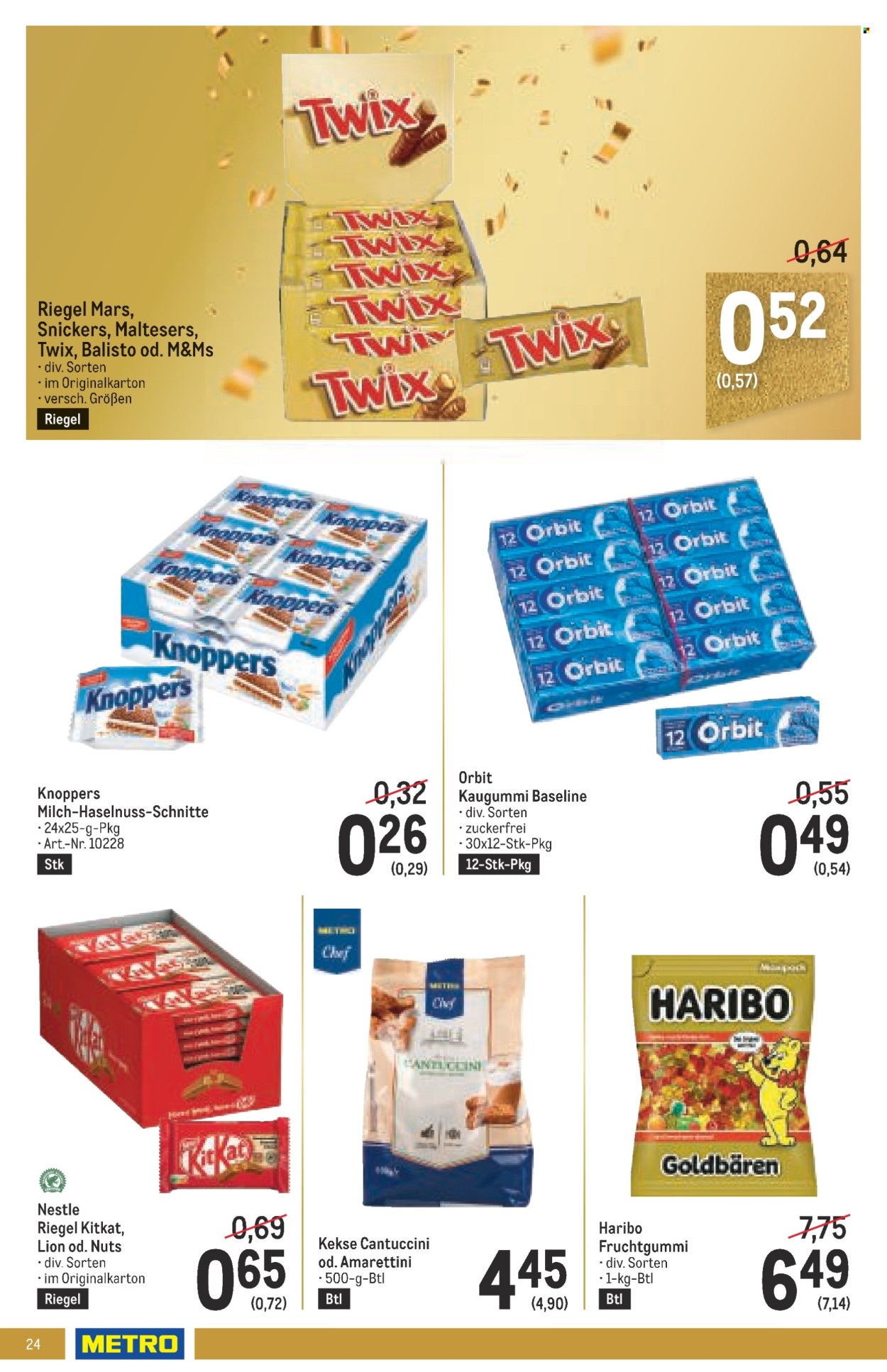 Angebote Metro - 17.10.2024 - 30.10.2024. Seite 24
