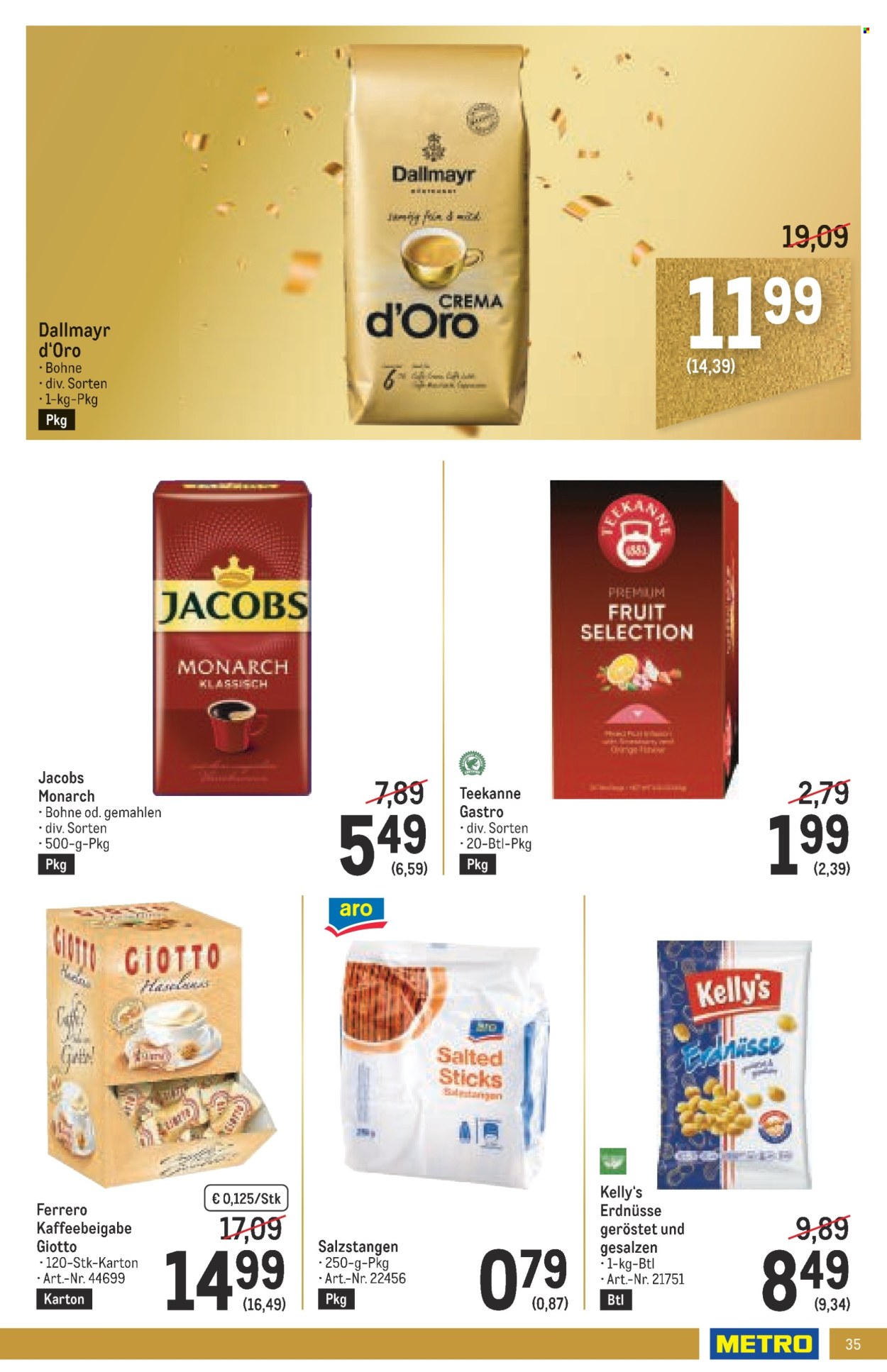 Angebote Metro - 17.10.2024 - 30.10.2024. Seite 35