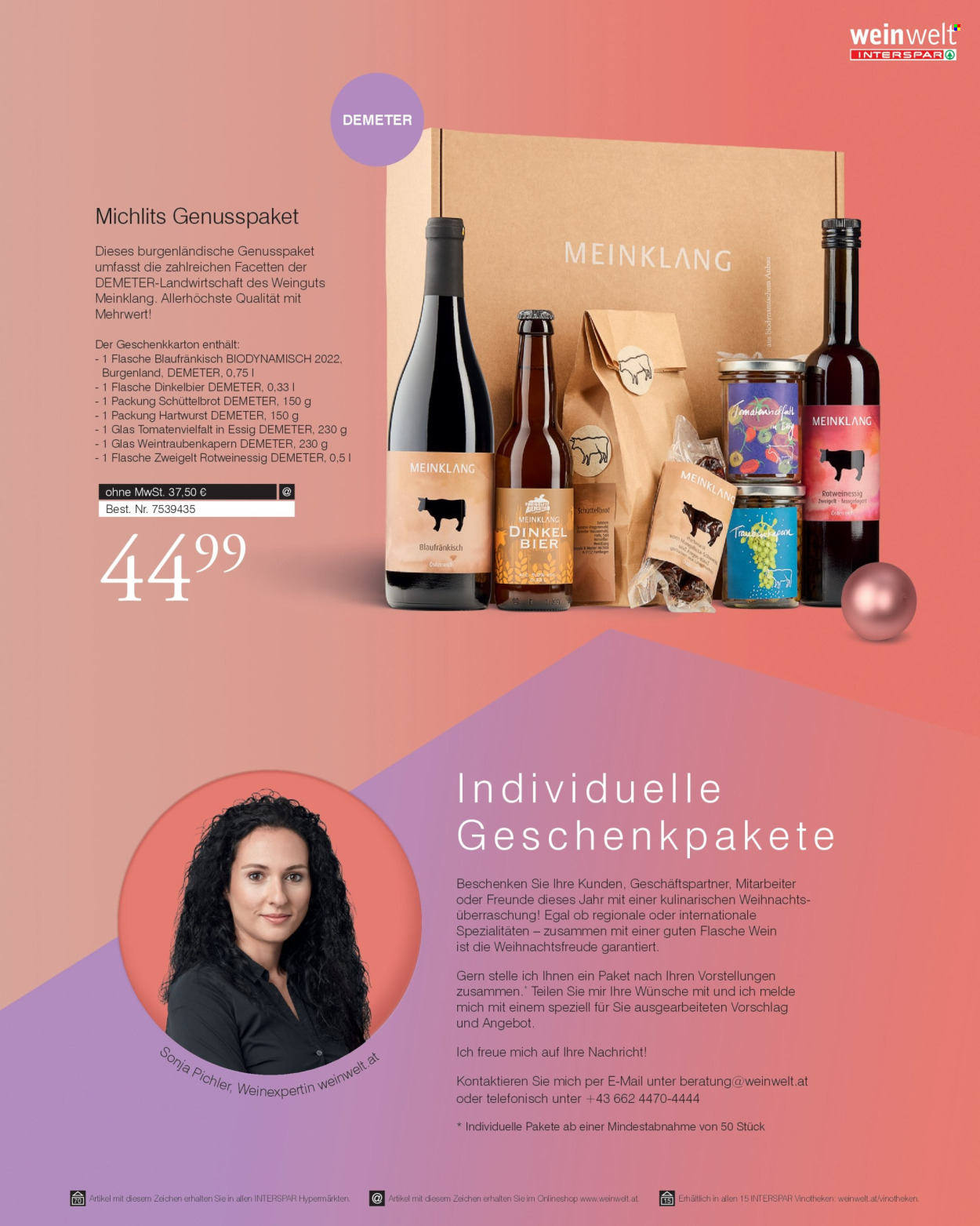 Angebote INTERSPAR - 11.10.2024 - 7.1.2025. Seite 7