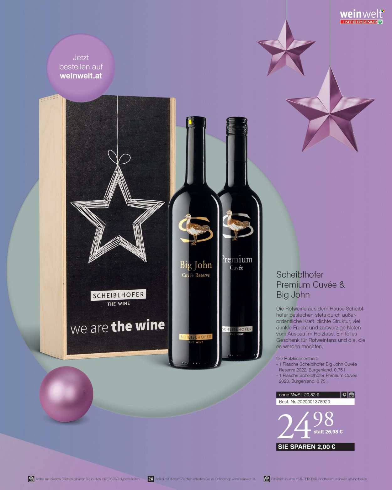 Angebote INTERSPAR - 11.10.2024 - 7.1.2025. Seite 27