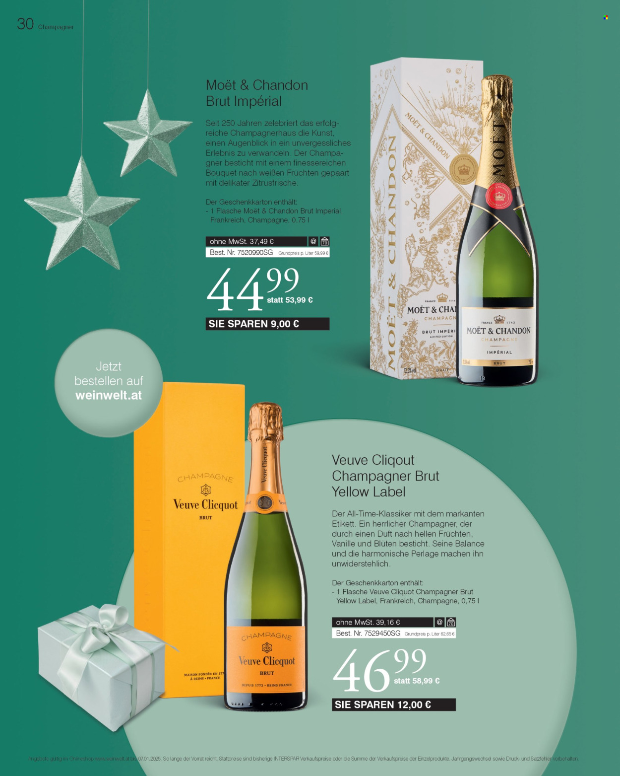 Angebote INTERSPAR - 11.10.2024 - 7.1.2025. Seite 30
