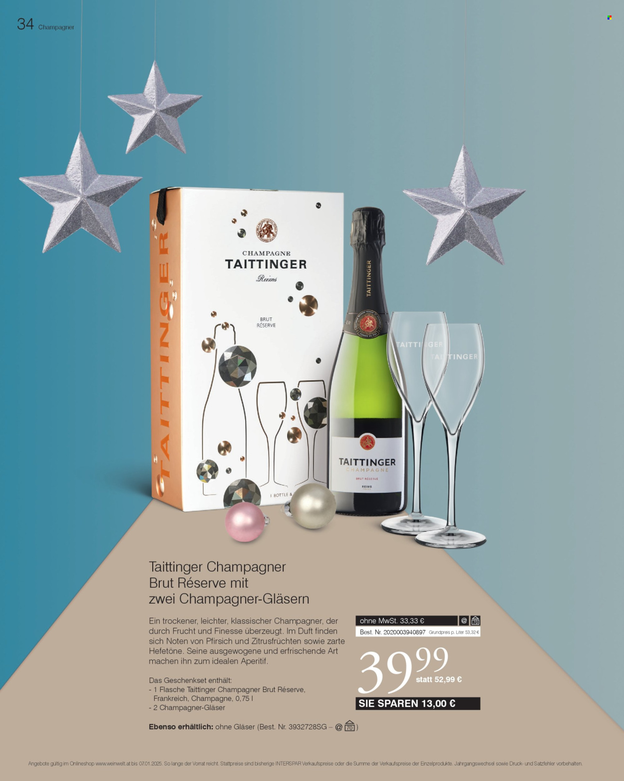 Angebote INTERSPAR - 11.10.2024 - 7.1.2025. Seite 34