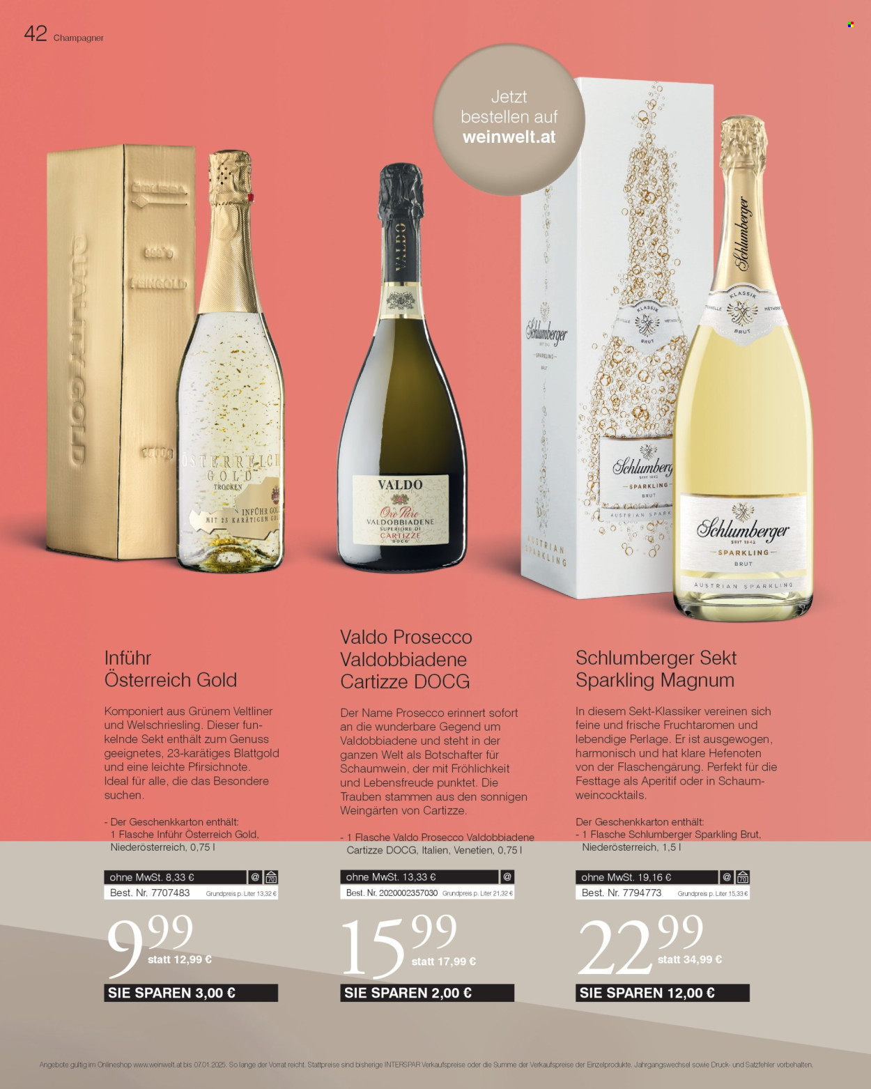 Angebote INTERSPAR - 11.10.2024 - 7.1.2025. Seite 42