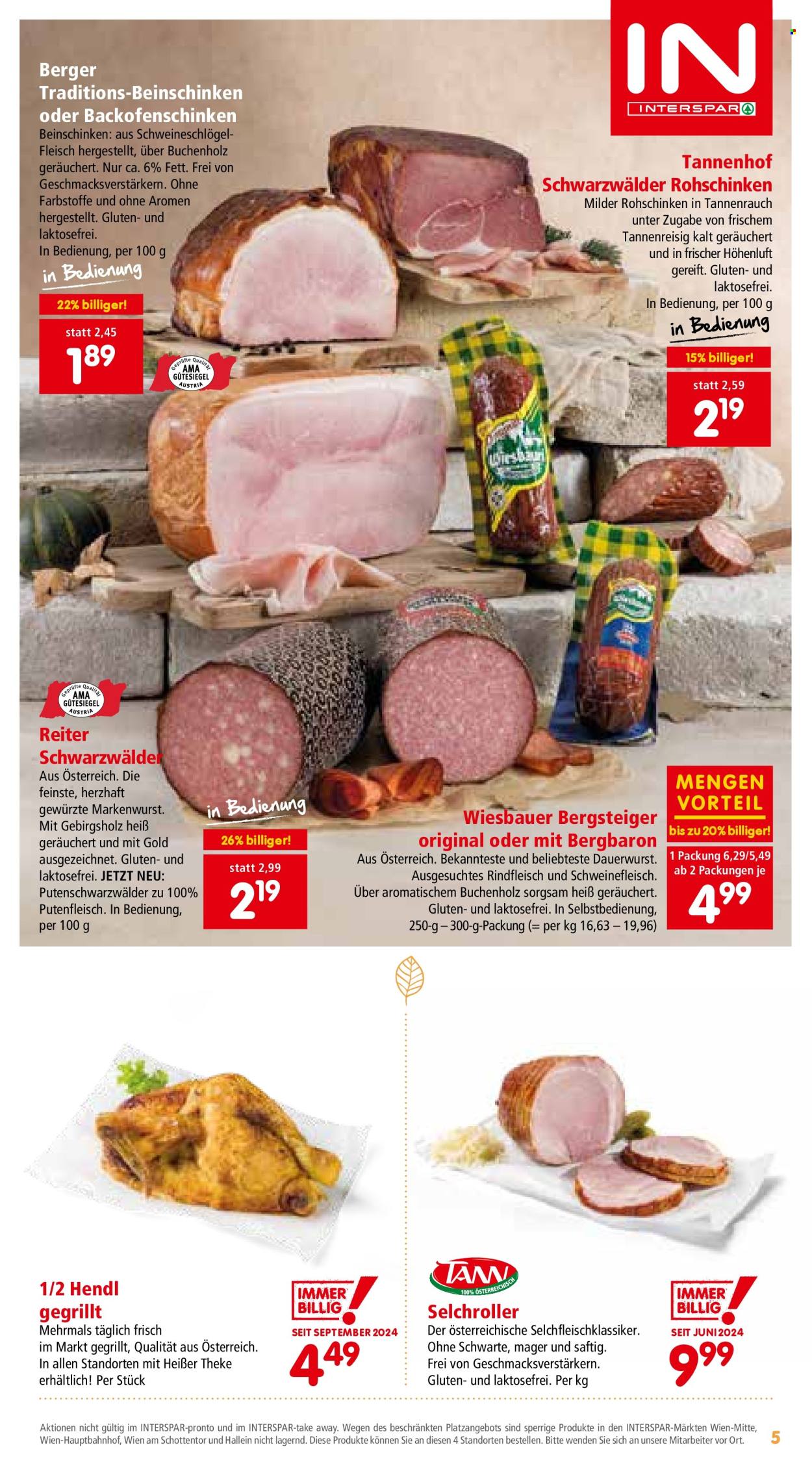 Angebote INTERSPAR - 14.10.2024 - 30.10.2024. Seite 5