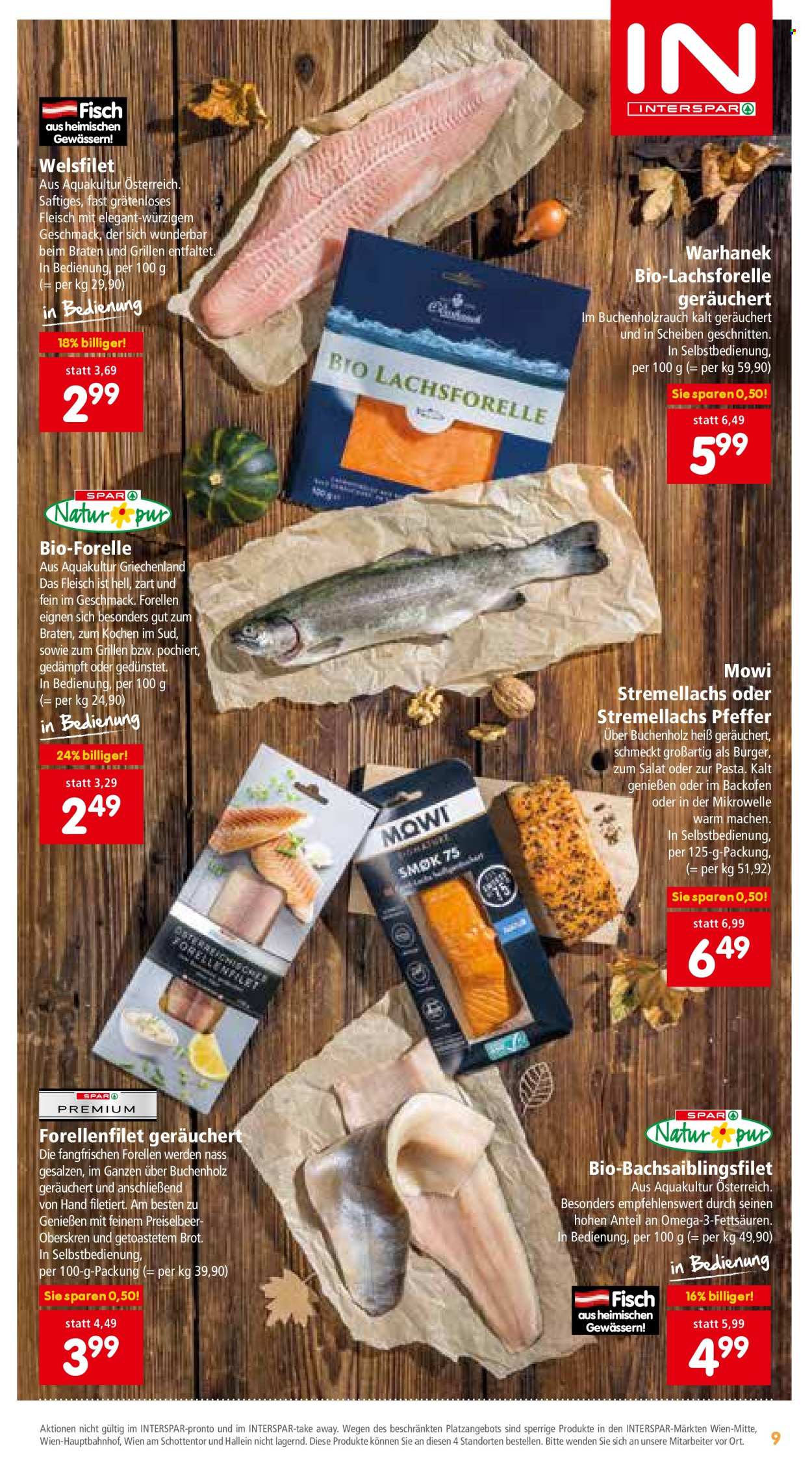 Angebote INTERSPAR - 14.10.2024 - 30.10.2024. Seite 9