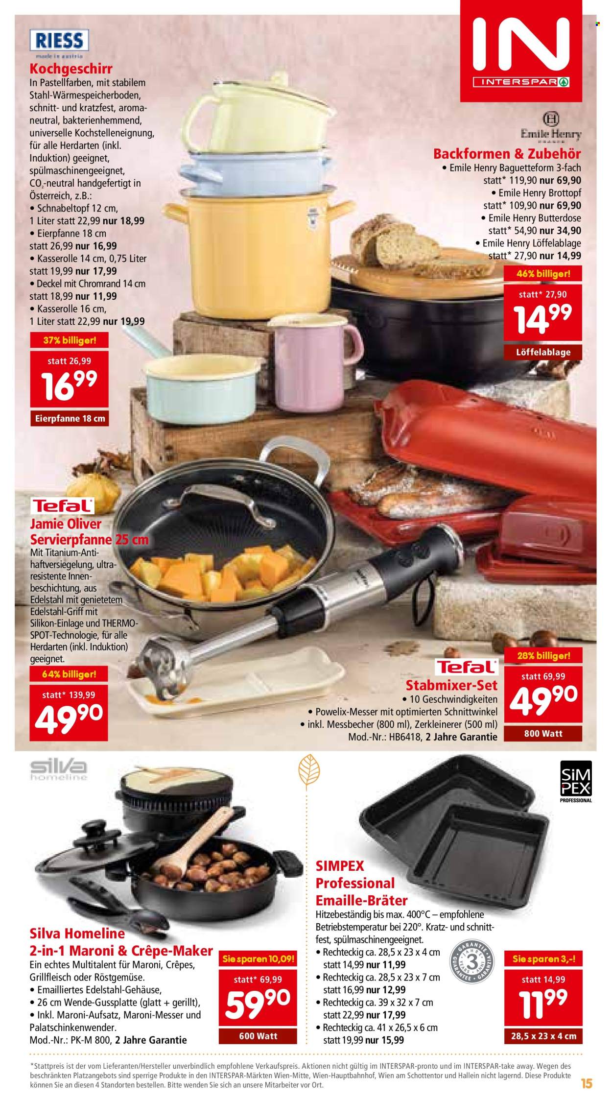 Angebote INTERSPAR - 14.10.2024 - 30.10.2024. Seite 15