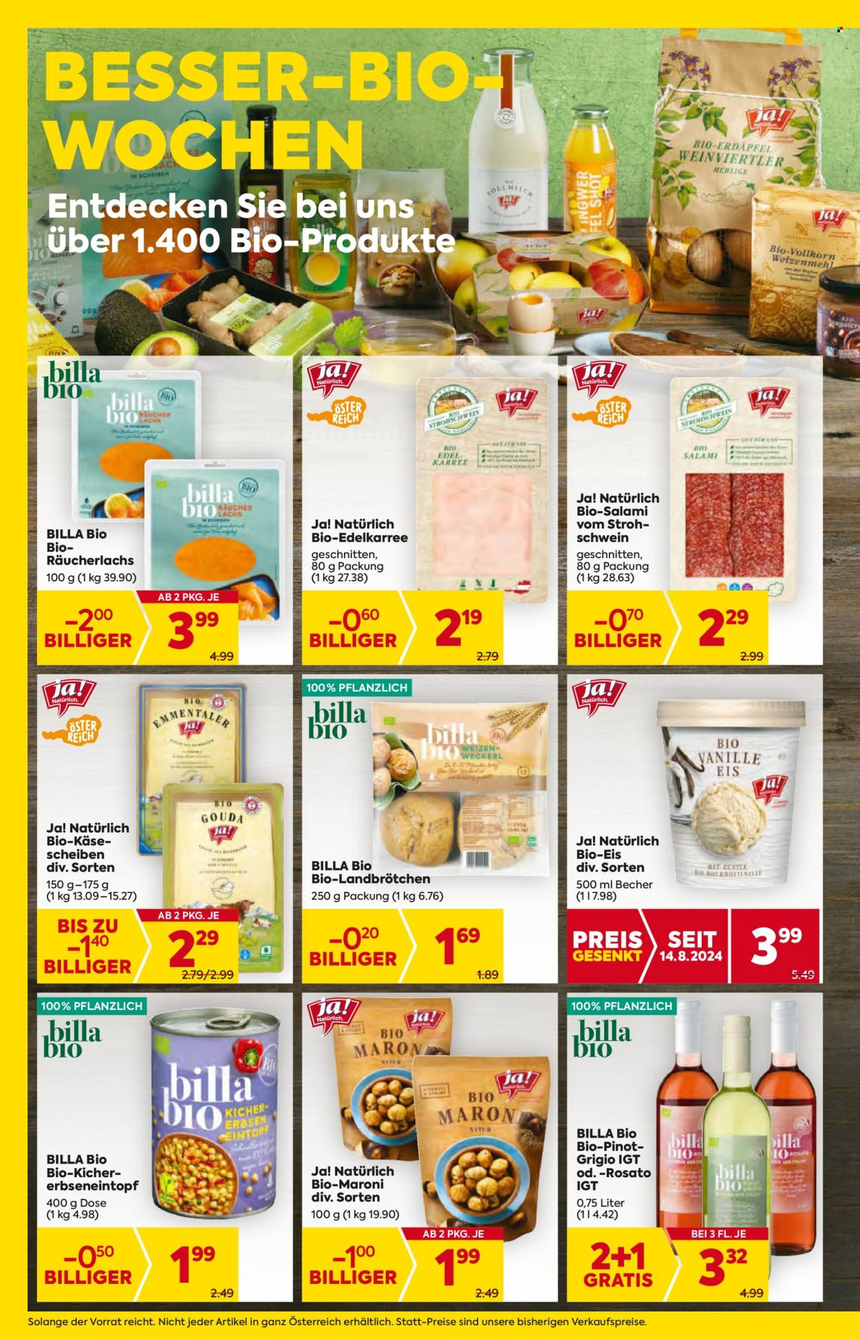 Angebote Billa - 17.10.2024 - 23.10.2024. Seite 8