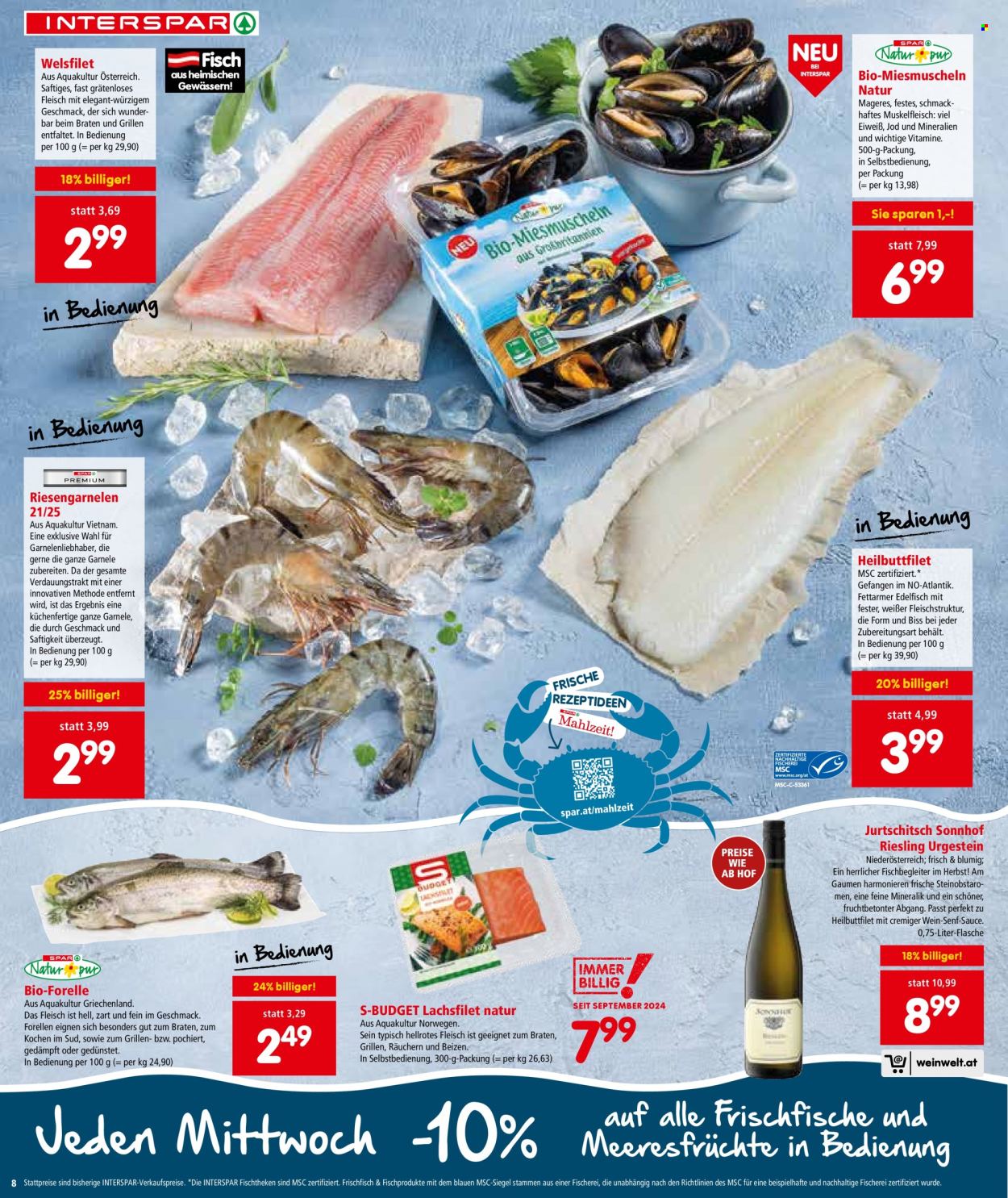 Angebote INTERSPAR - 17.10.2024 - 30.10.2024. Seite 8