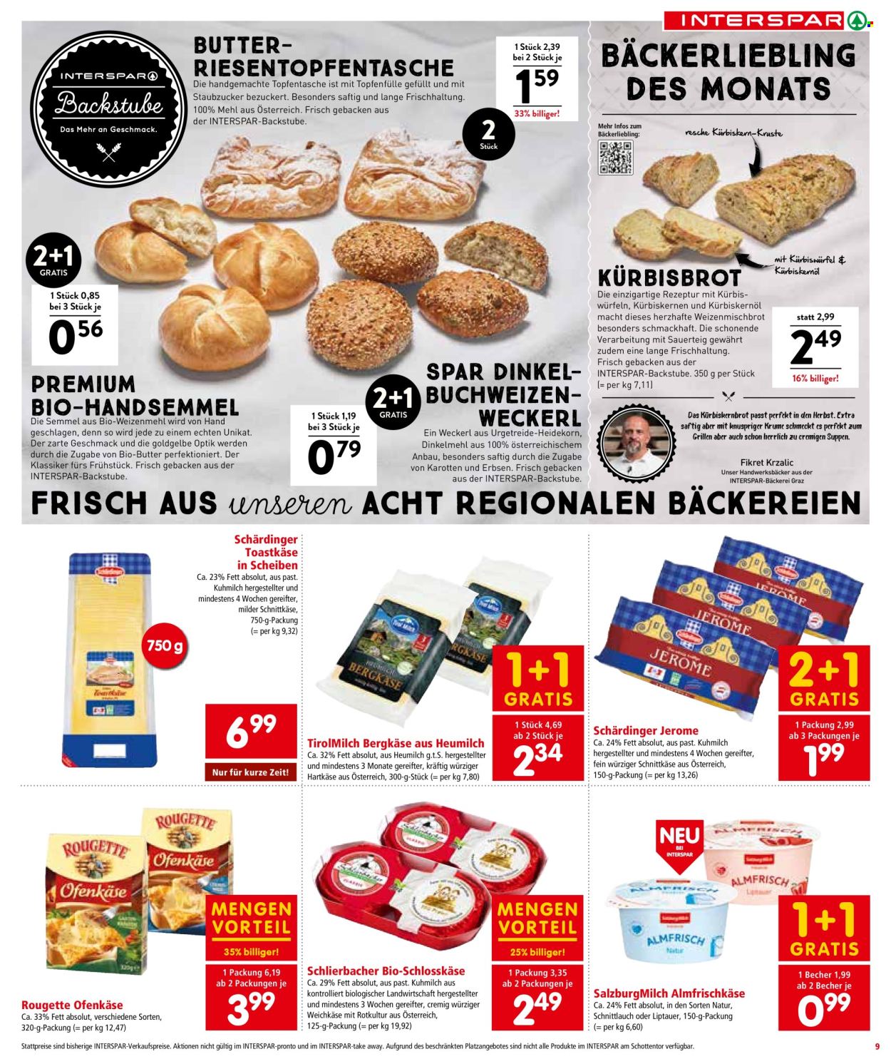 Angebote INTERSPAR - 17.10.2024 - 30.10.2024. Seite 9
