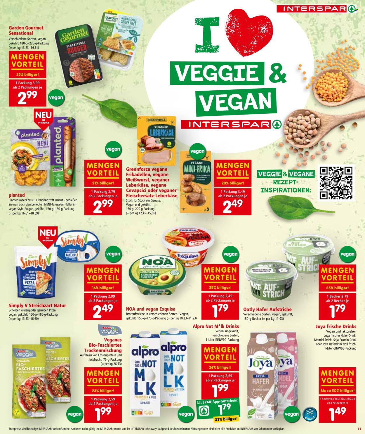 Angebote INTERSPAR - 17.10.2024 - 30.10.2024. Seite 11