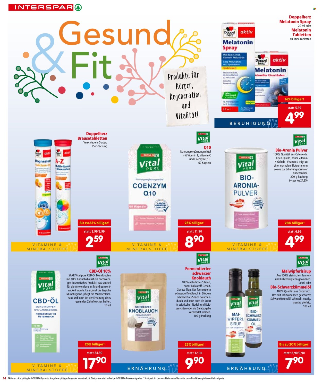 Angebote INTERSPAR - 17.10.2024 - 30.10.2024. Seite 14