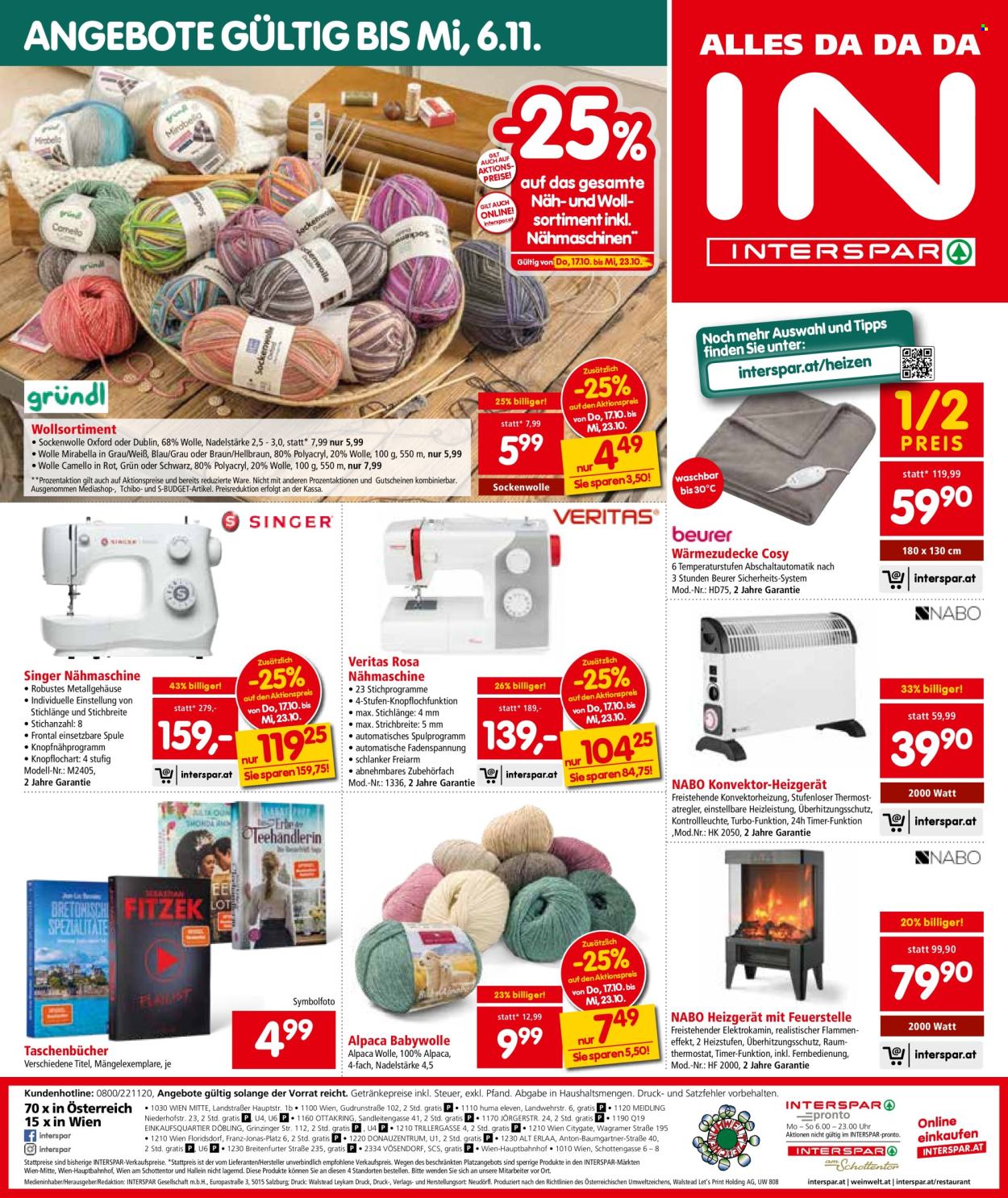 Angebote INTERSPAR - 17.10.2024 - 30.10.2024. Seite 20